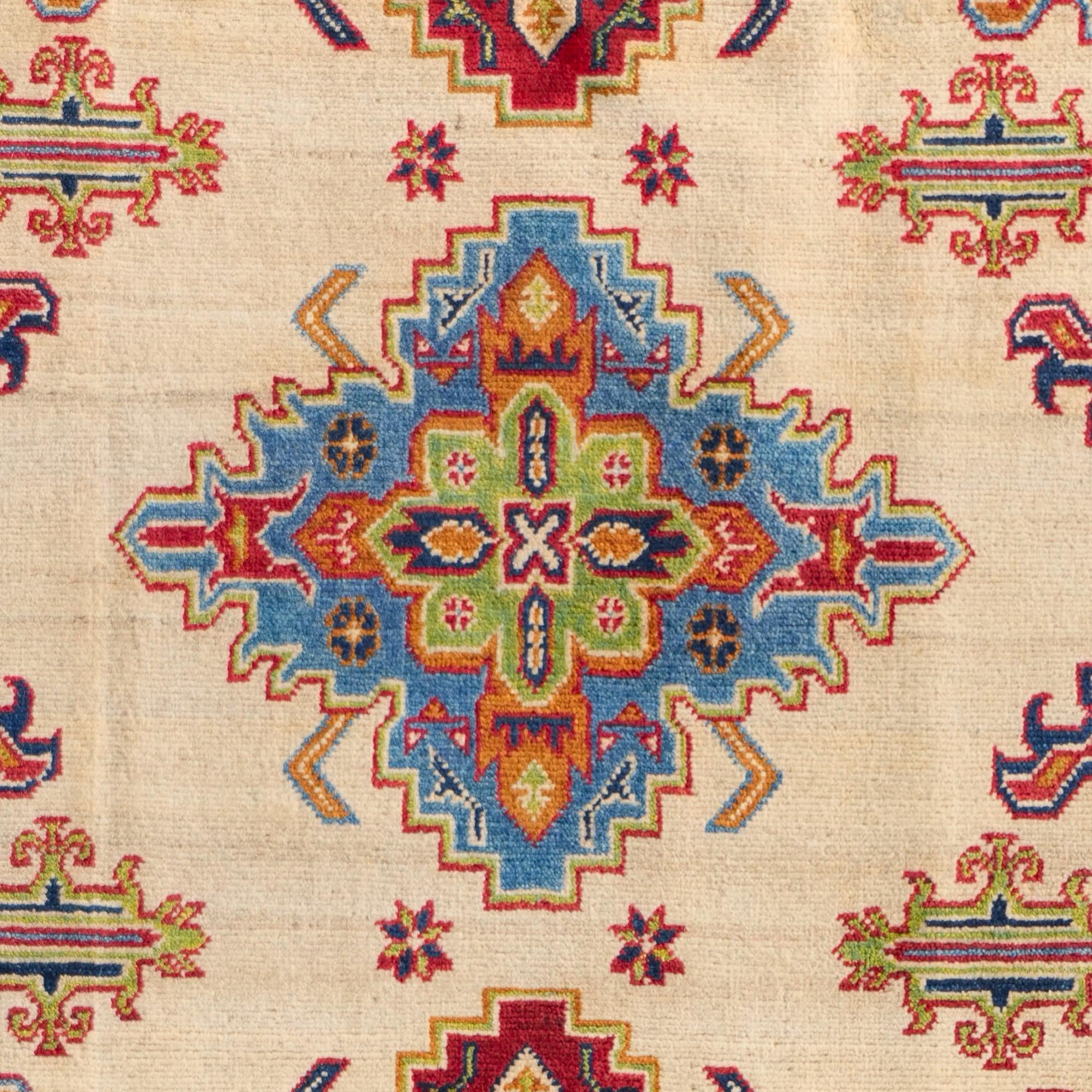 120cm x 180cm Hand Knotted Kazak Rug