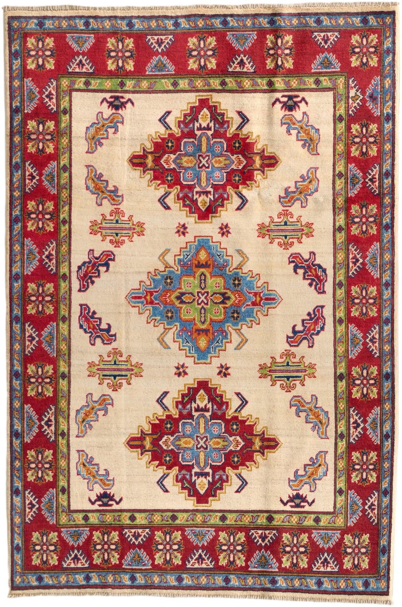 120cm x 180cm Hand Knotted Kazak Rug