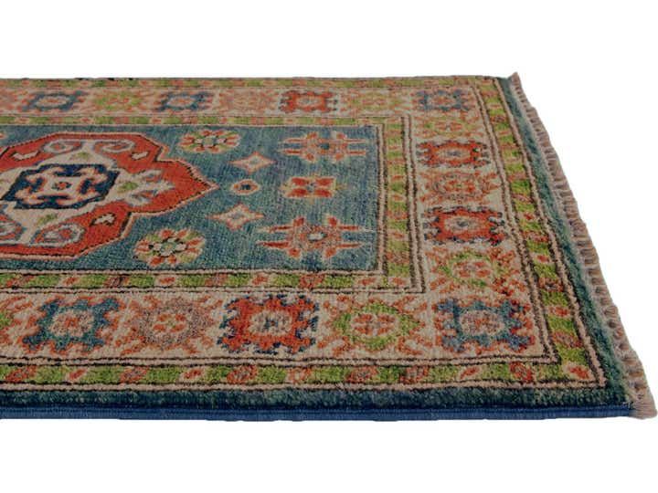 1' 11 x 3' 1 Hand Knotted Kazak Rug