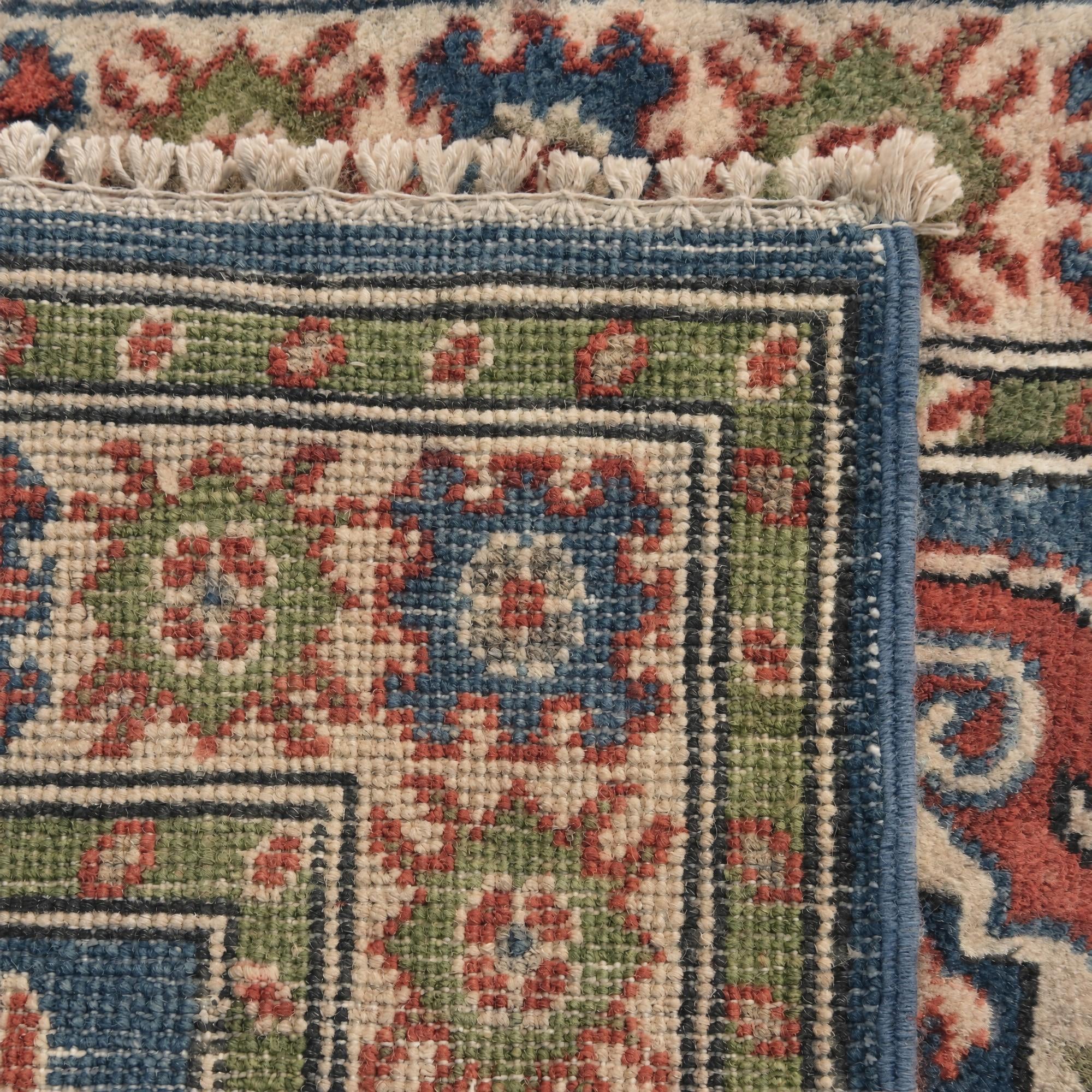 60cm x 95cm Hand Knotted Kazak Rug
