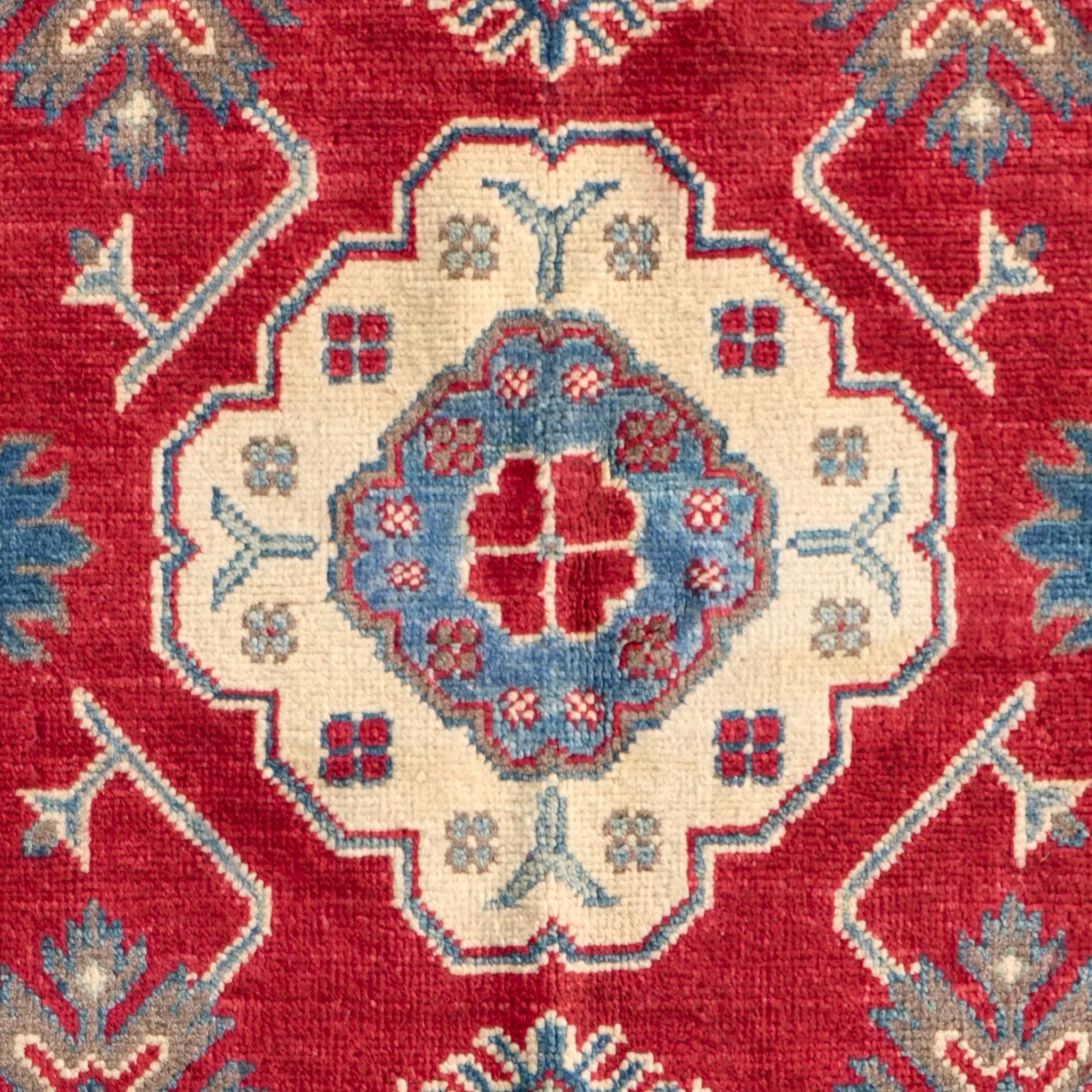 155cm x 215cm Hand Knotted Kazak Rug