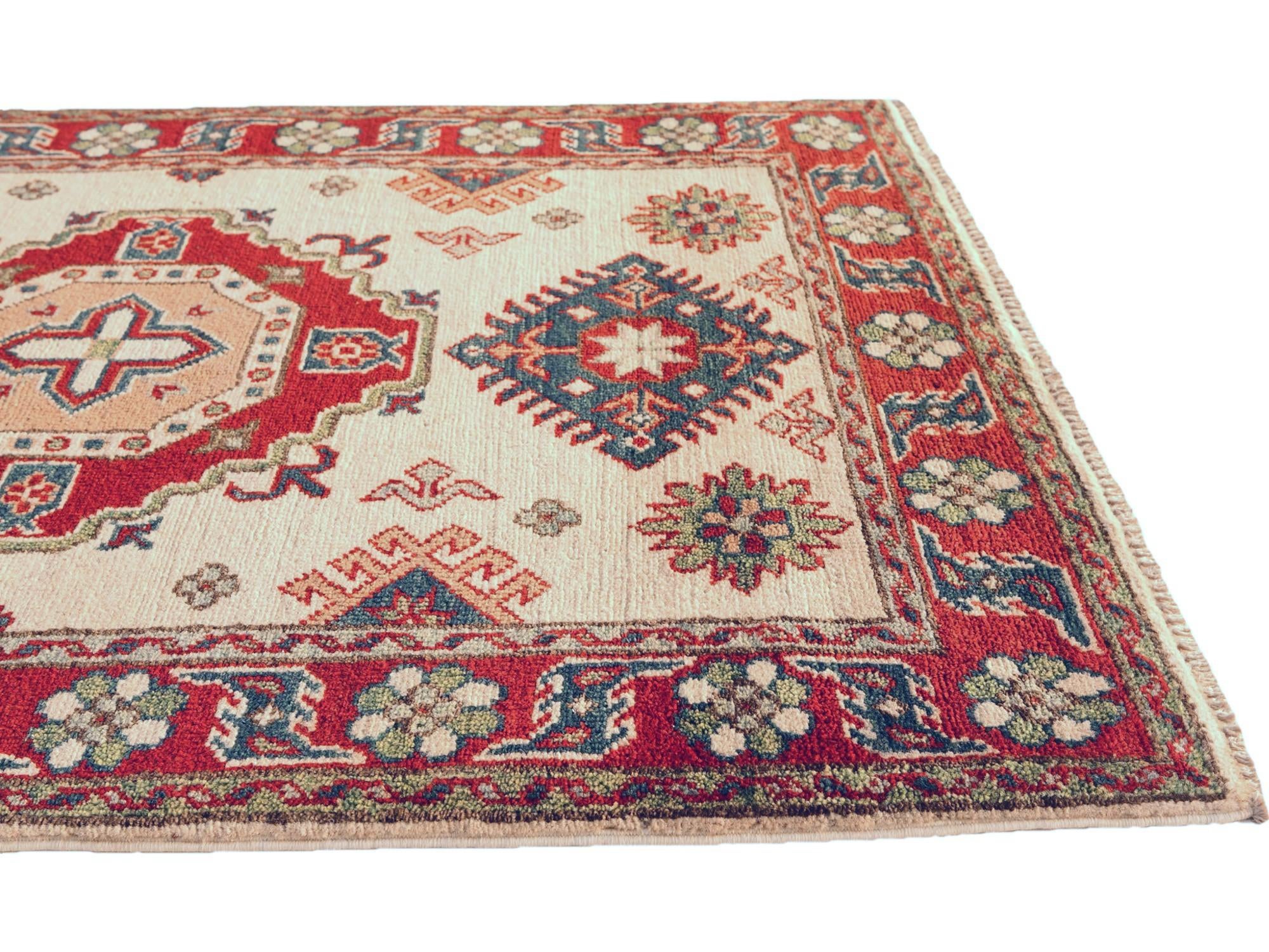 2' 9 x 3' 11 Hand Knotted Kazak Rug