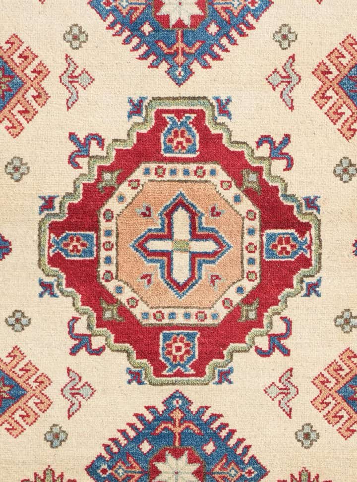 2' 9 x 3' 11 Hand Knotted Kazak Rug