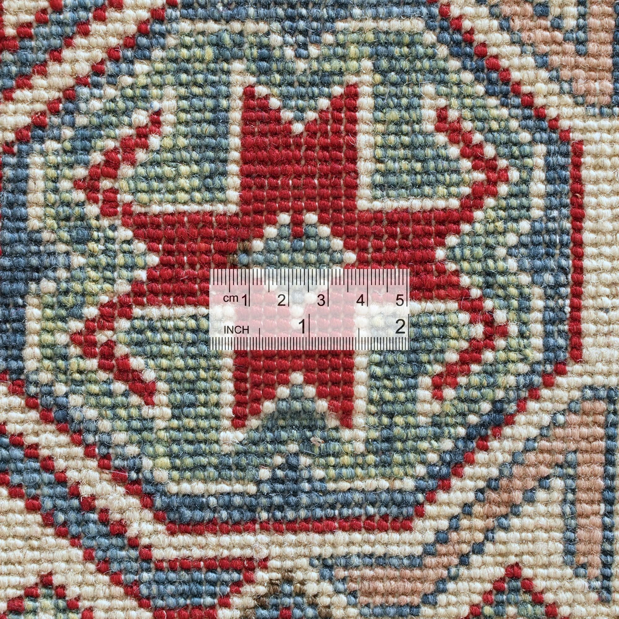 Detail image 10 of 12: 4' 11 x 6' 11 Hand Knotted Kazak Rug