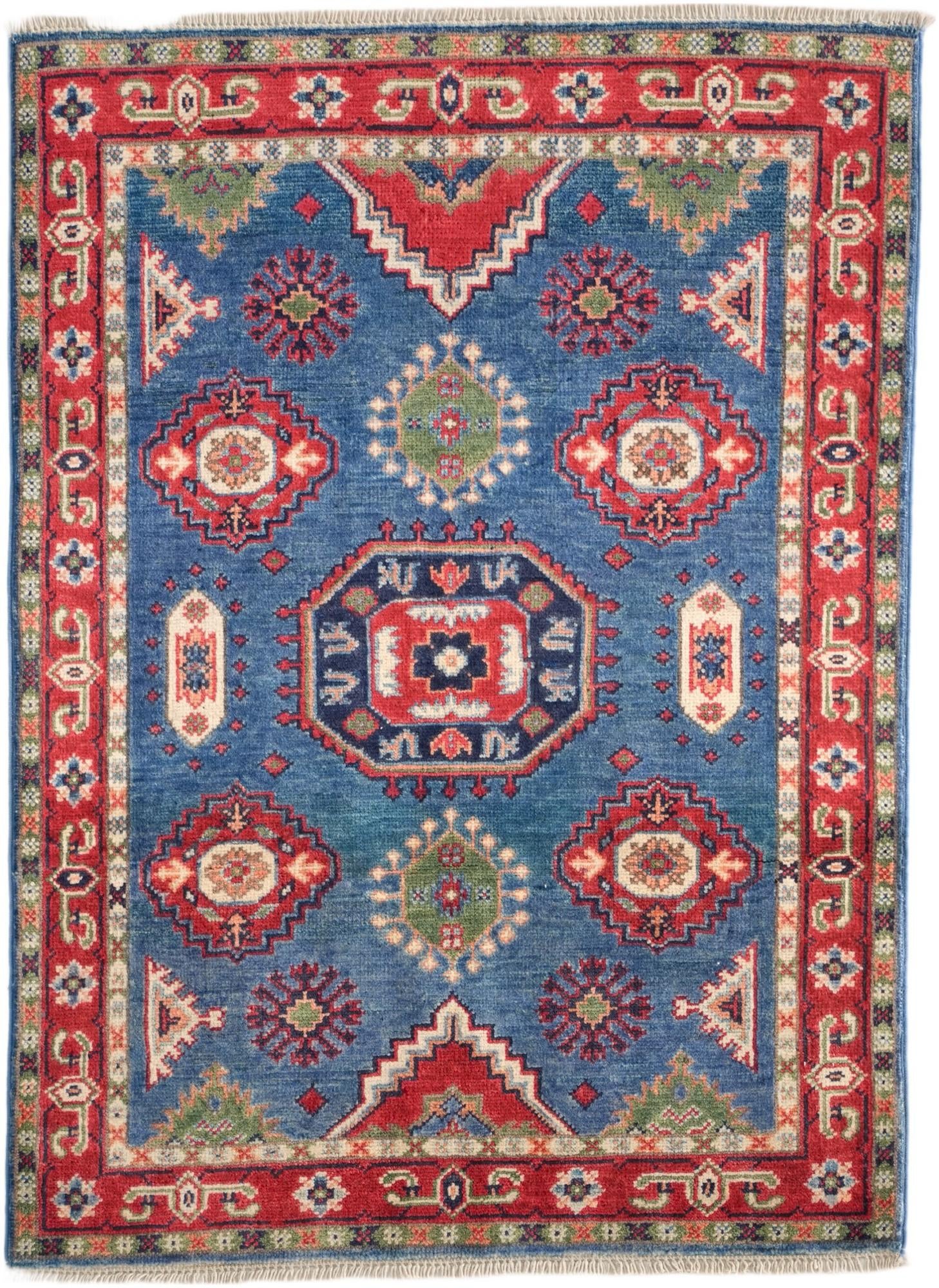 2' 9 x 3' 9 Hand Knotted Kazak Rug