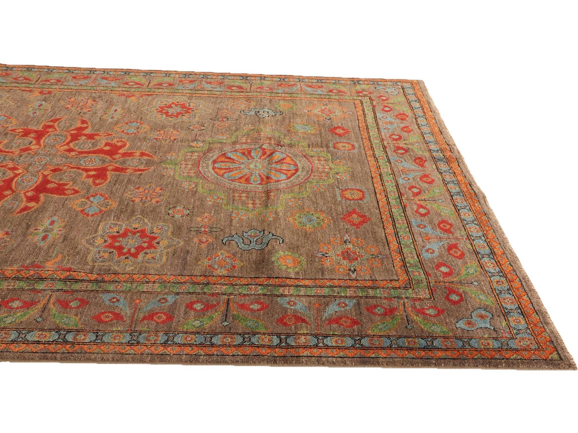 Detail image 6 of 9: 6' 8 x 9' 5 Hand Knotted Kazak Rug