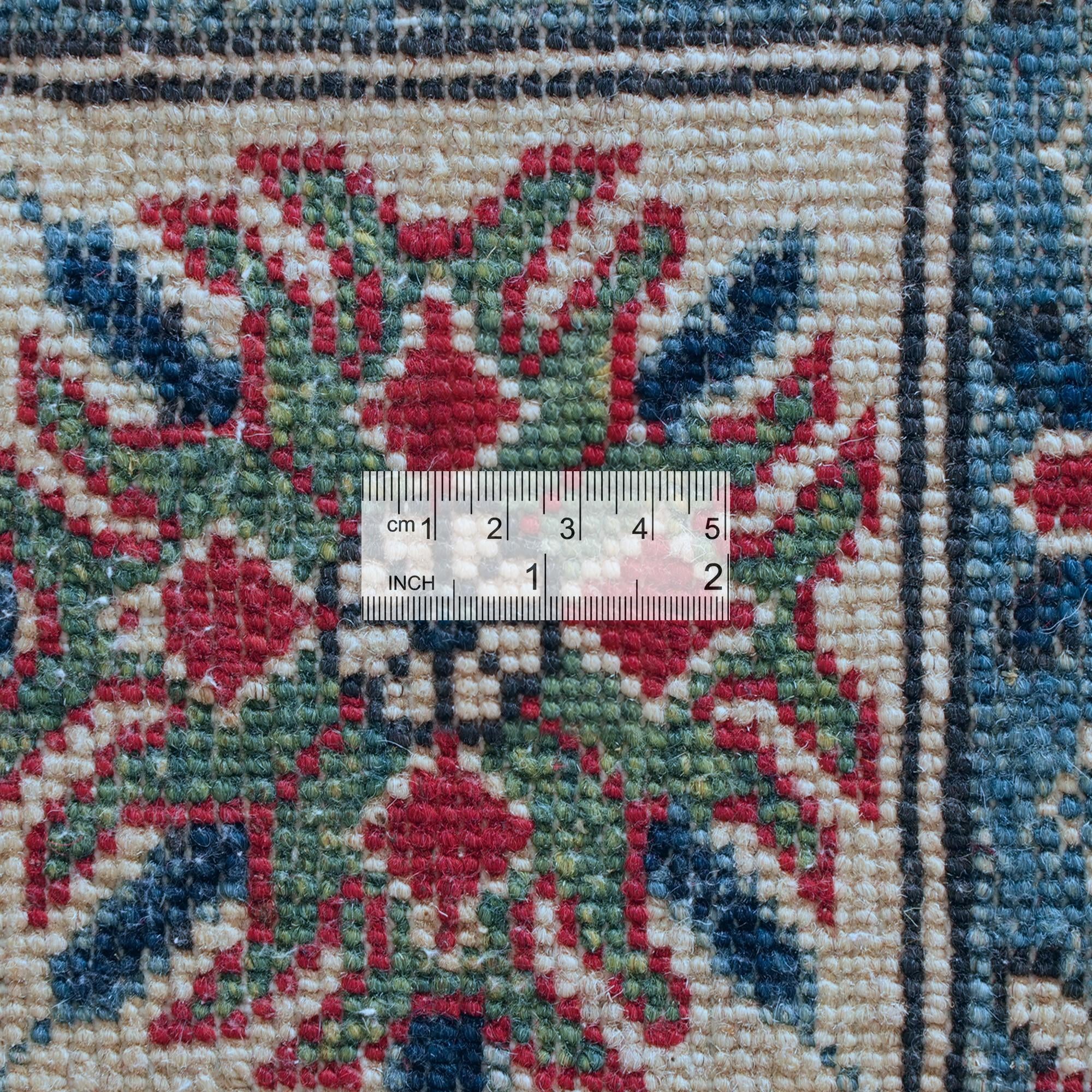 145cm x 195cm Hand Knotted Kazak Rug