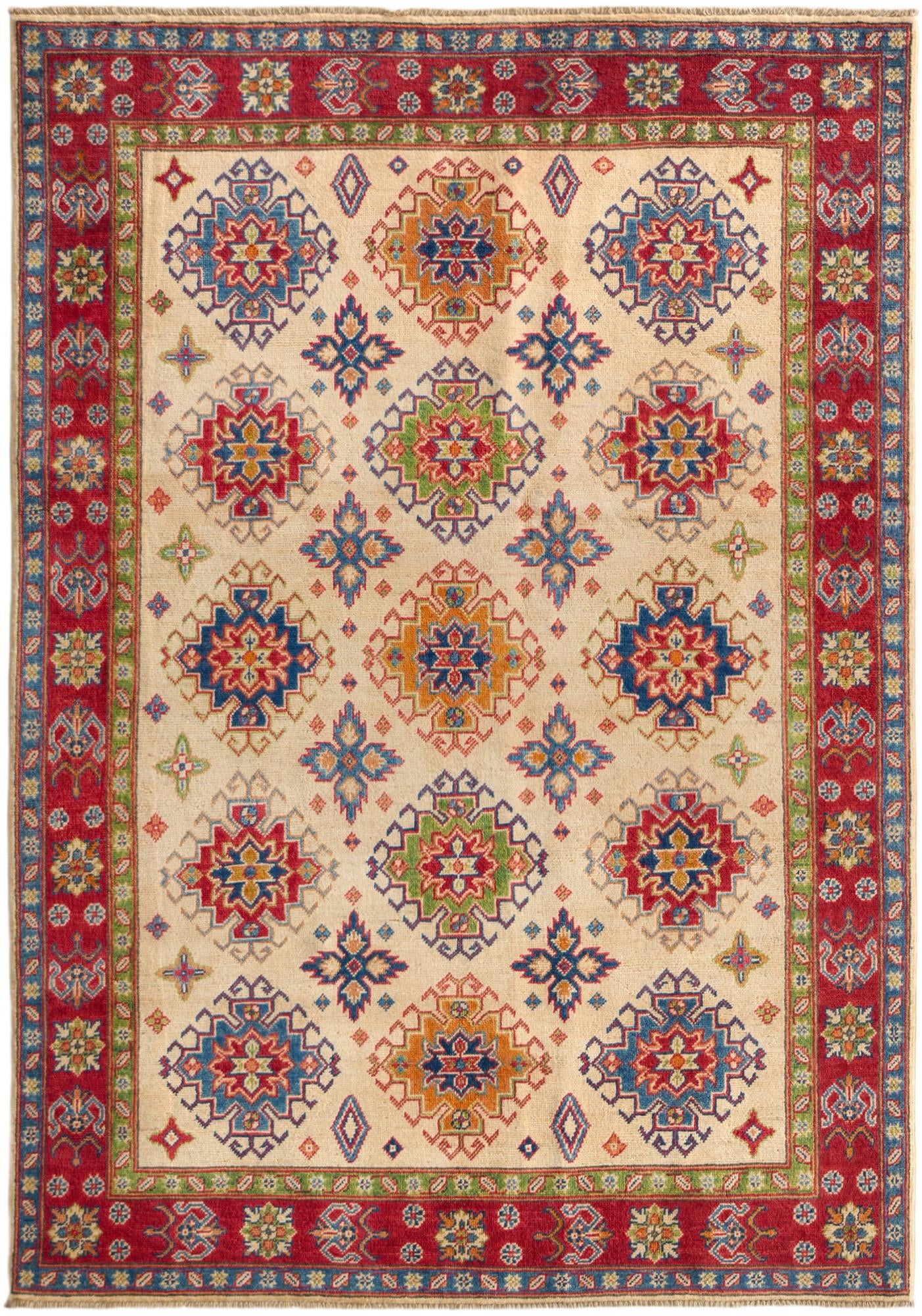 Detail image 2 of 10: 5' 1 x 7' 3 Hand Knotted Kazak Rug