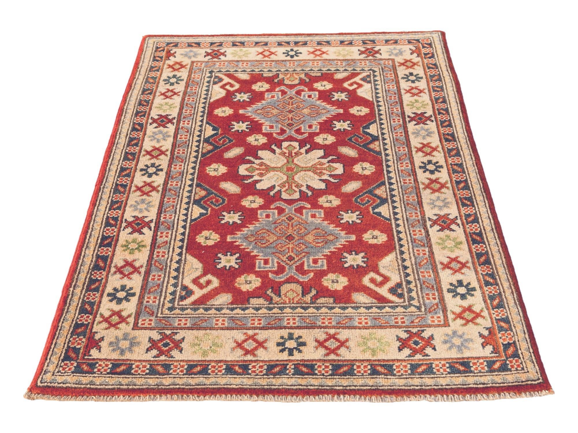 2' 8 x 4' 2 Hand Knotted Kazak Rug
