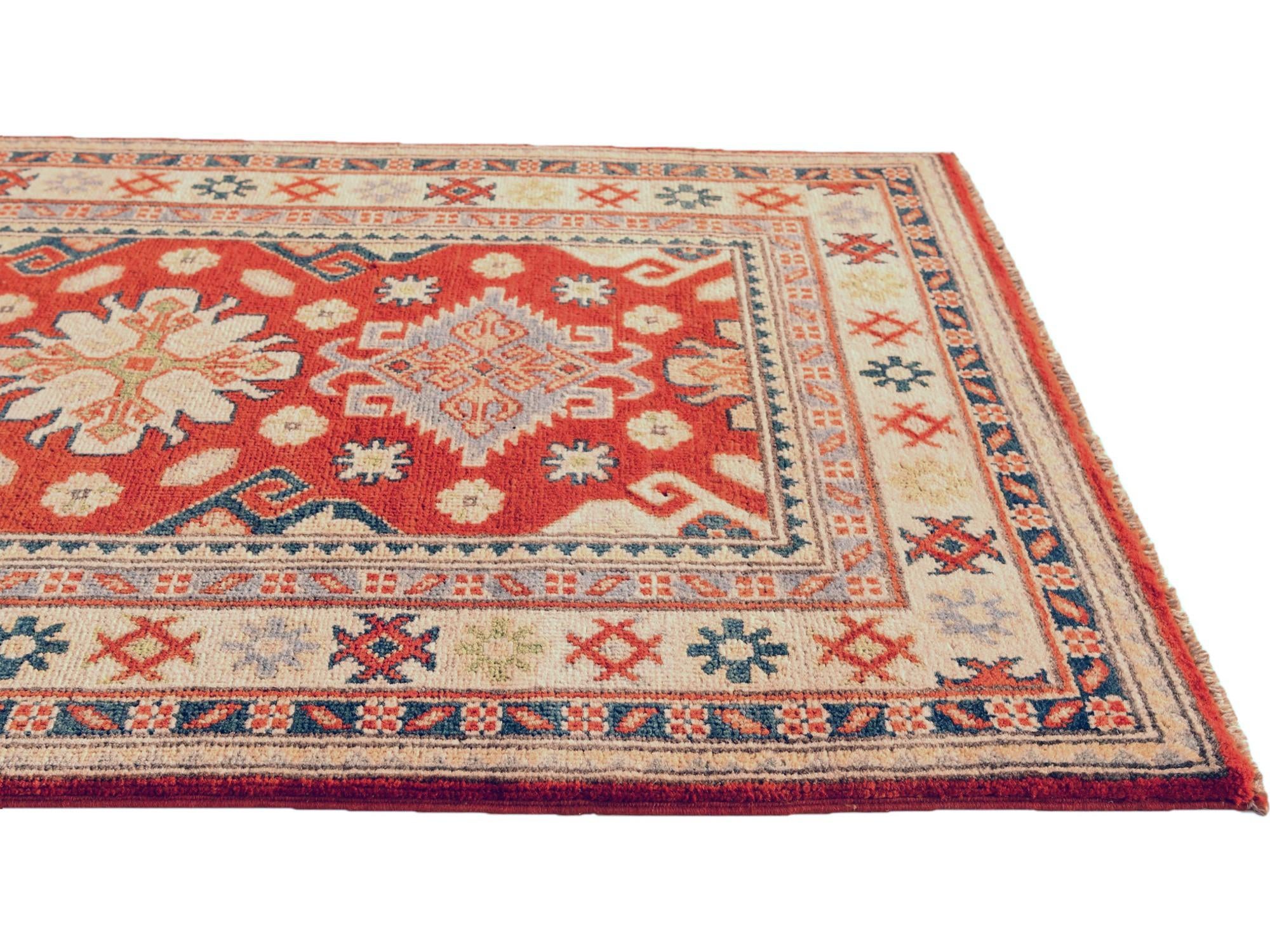 2' 8 x 4' 2 Hand Knotted Kazak Rug