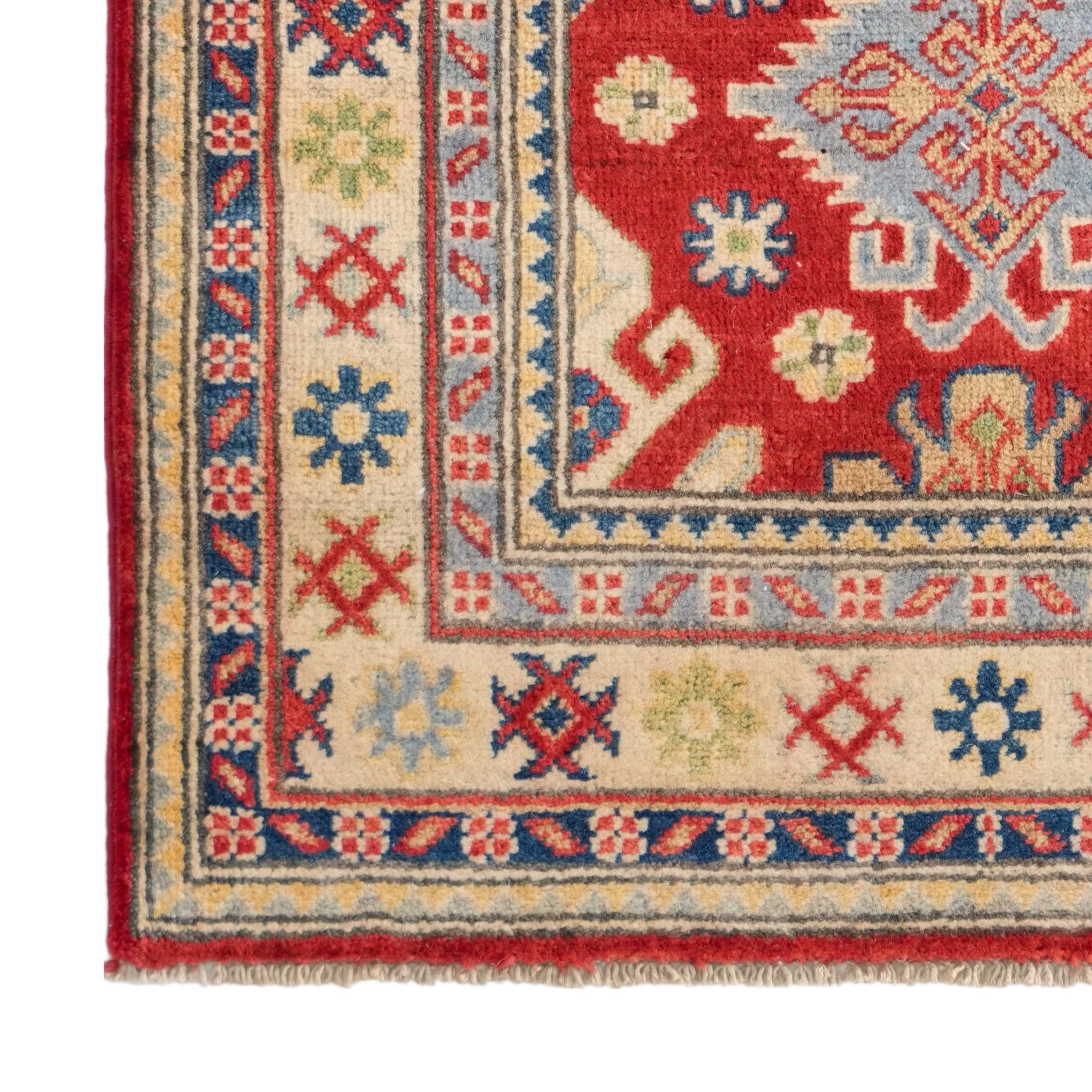 2' 8 x 4' 2 Hand Knotted Kazak Rug