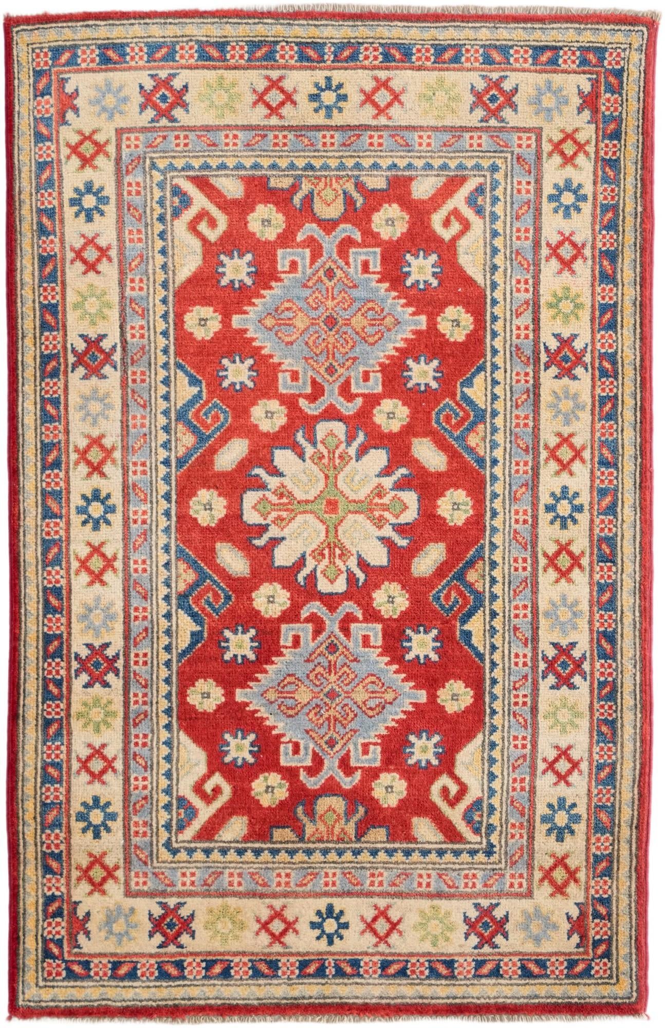 2' 8 x 4' 2 Hand Knotted Kazak Rug