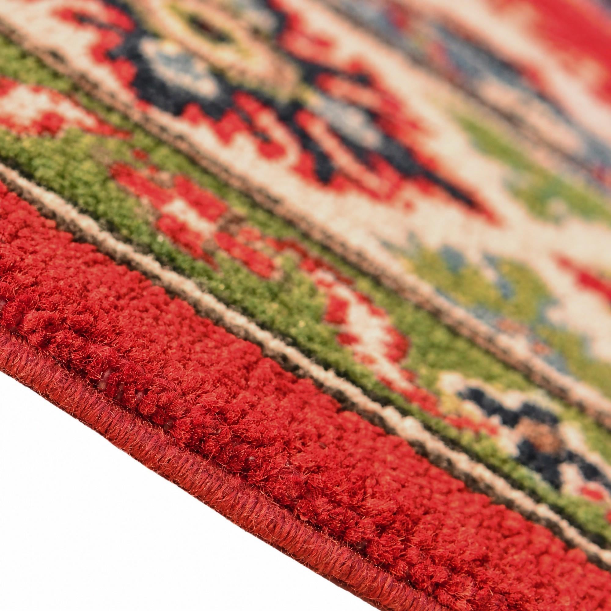 4' 10 x 6' 8 Hand Knotted Kazak Rug