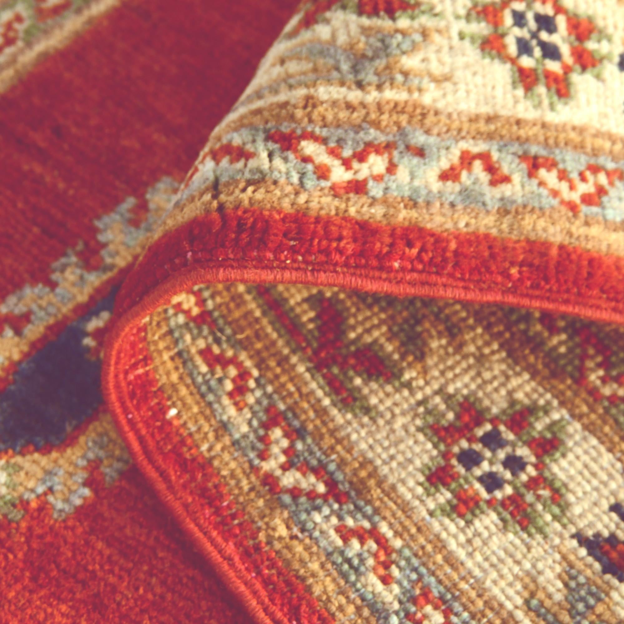 3' 5 x 4' 11 Hand Knotted Kazak Rug