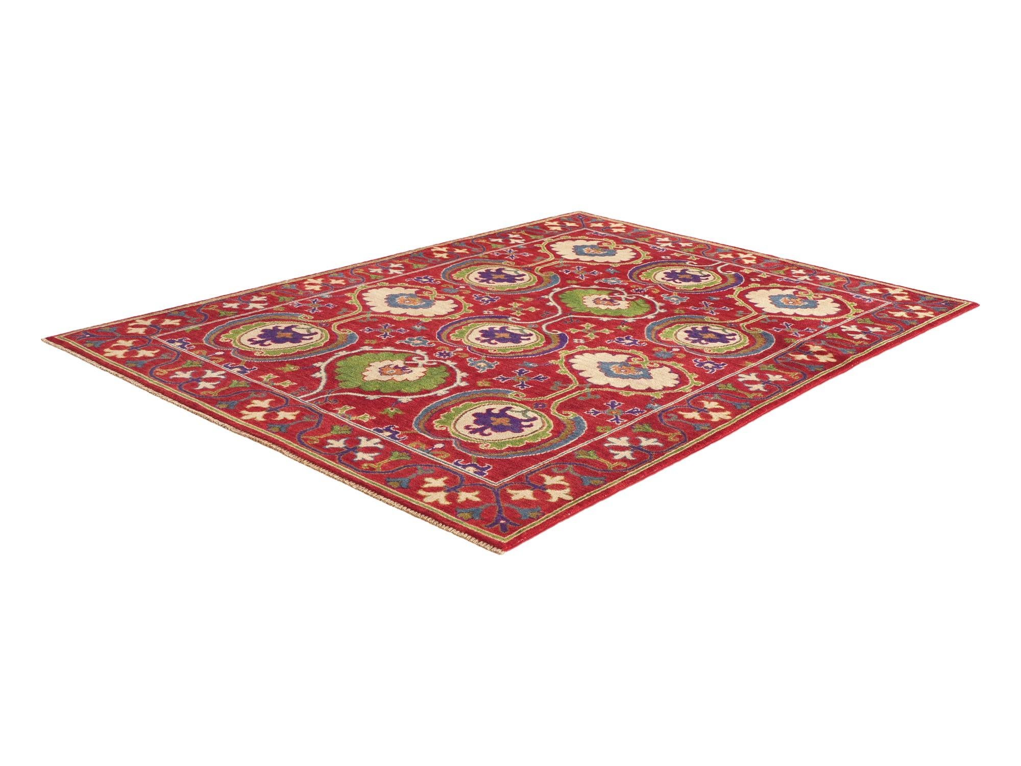 Detail image 3 of 9: 5' x 7' Hand Knotted Kazak Rug