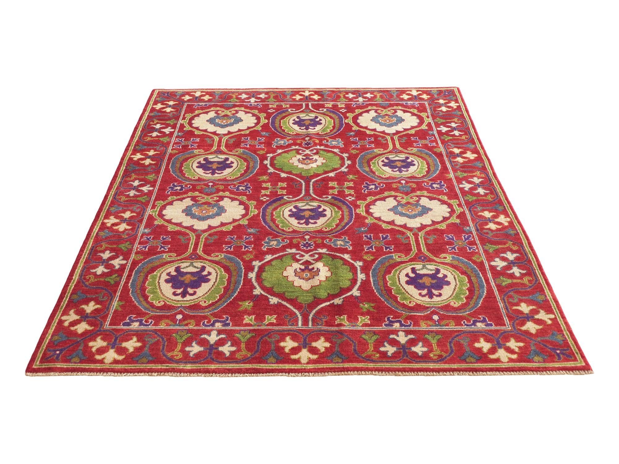 Detail image 4 of 9: 5' x 7' Hand Knotted Kazak Rug