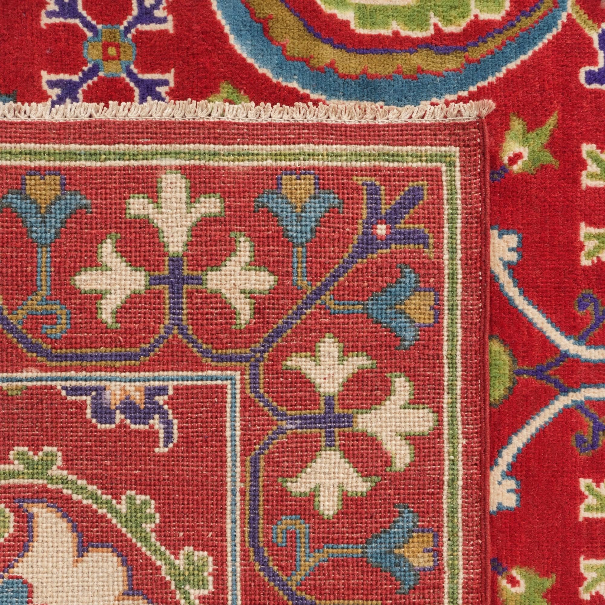 155cm x 215cm Handgeknüpft Kazak Teppich