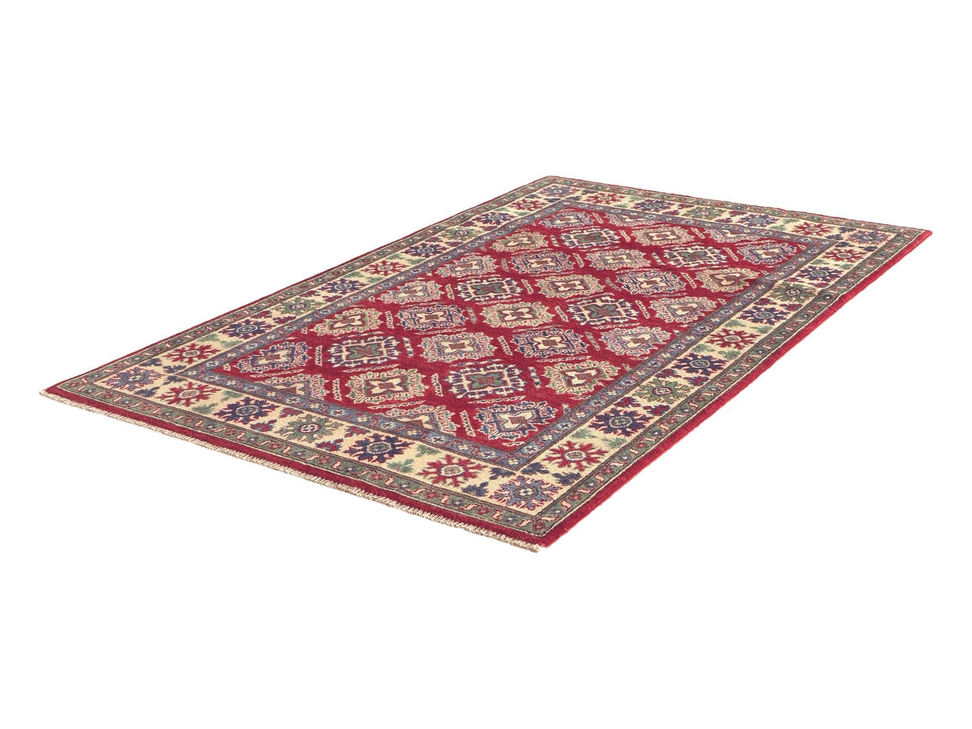 Detail image 4 of 10: 3' 10 x 6' 2 Hand Knotted Kazak Rug