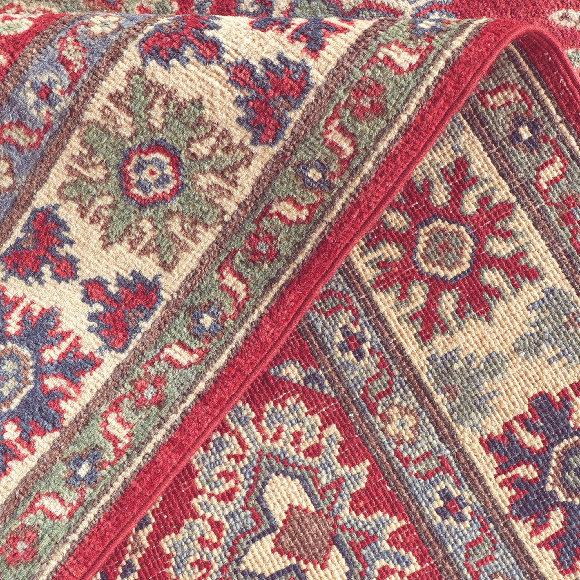 Detail image 8 of 10: 3' 10 x 6' 2 Hand Knotted Kazak Rug