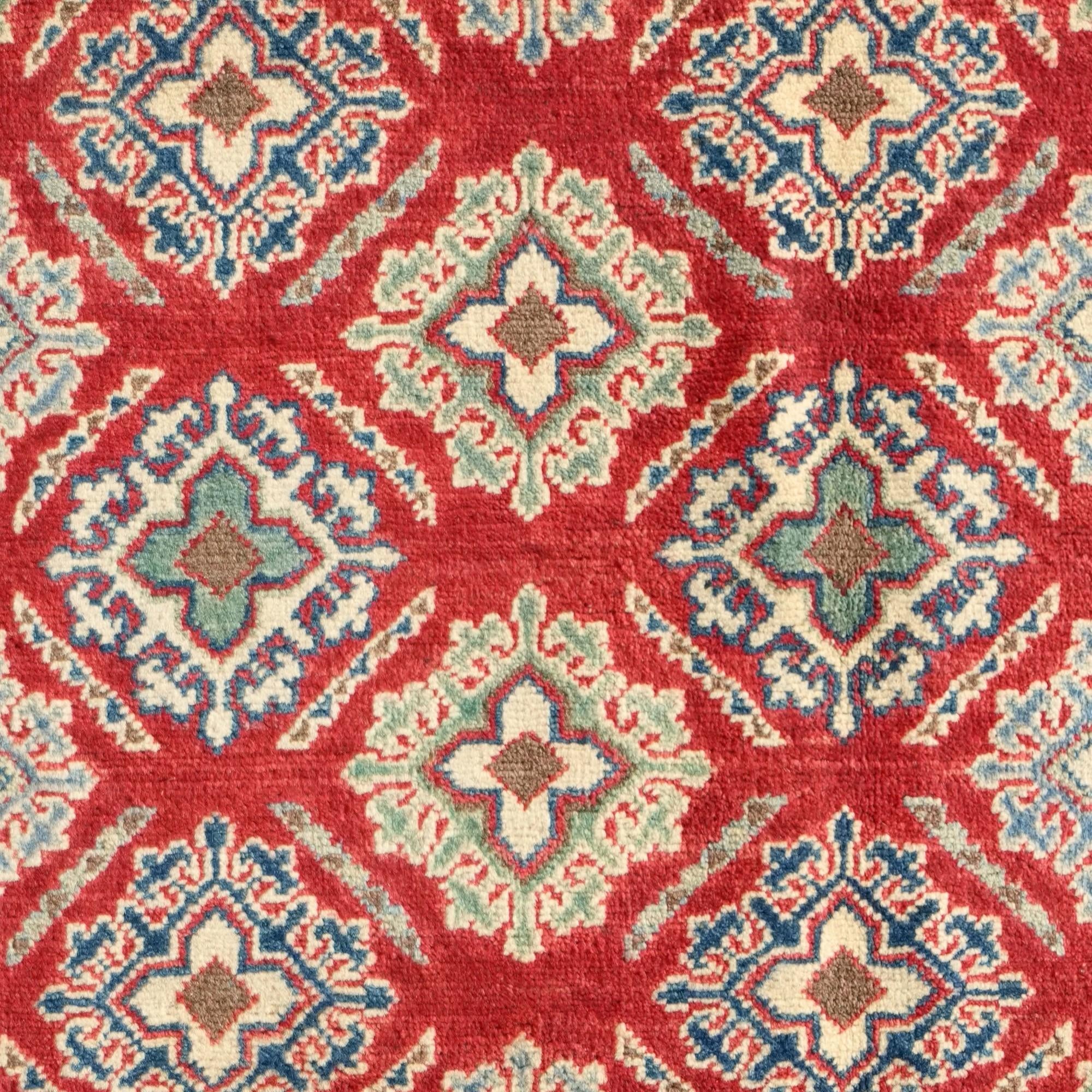 Detail image 10 of 10: 3' 10 x 6' 2 Hand Knotted Kazak Rug