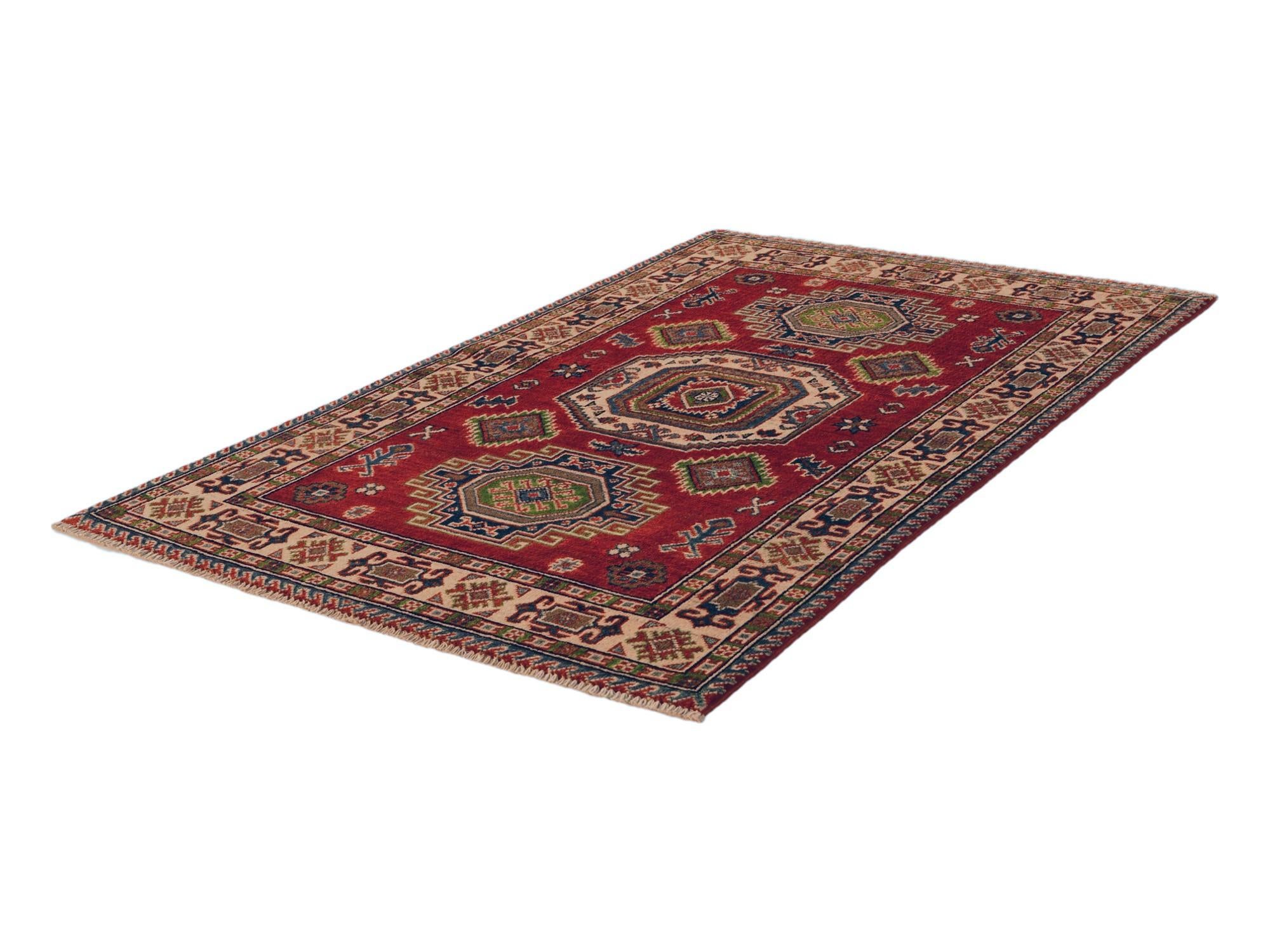 3' 1 x 4' 11 Hand Knotted Kazak Rug