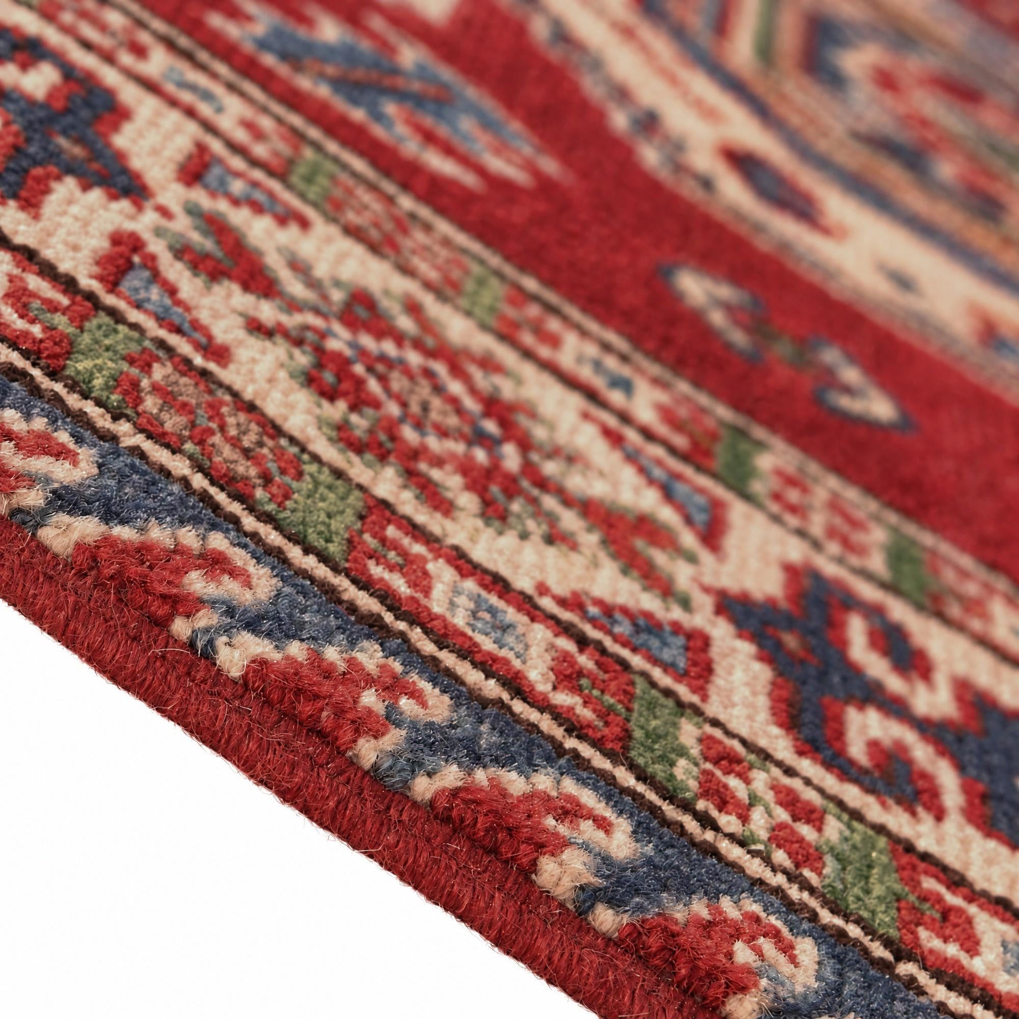 95cm x 150cm Hand Knotted Kazak Rug