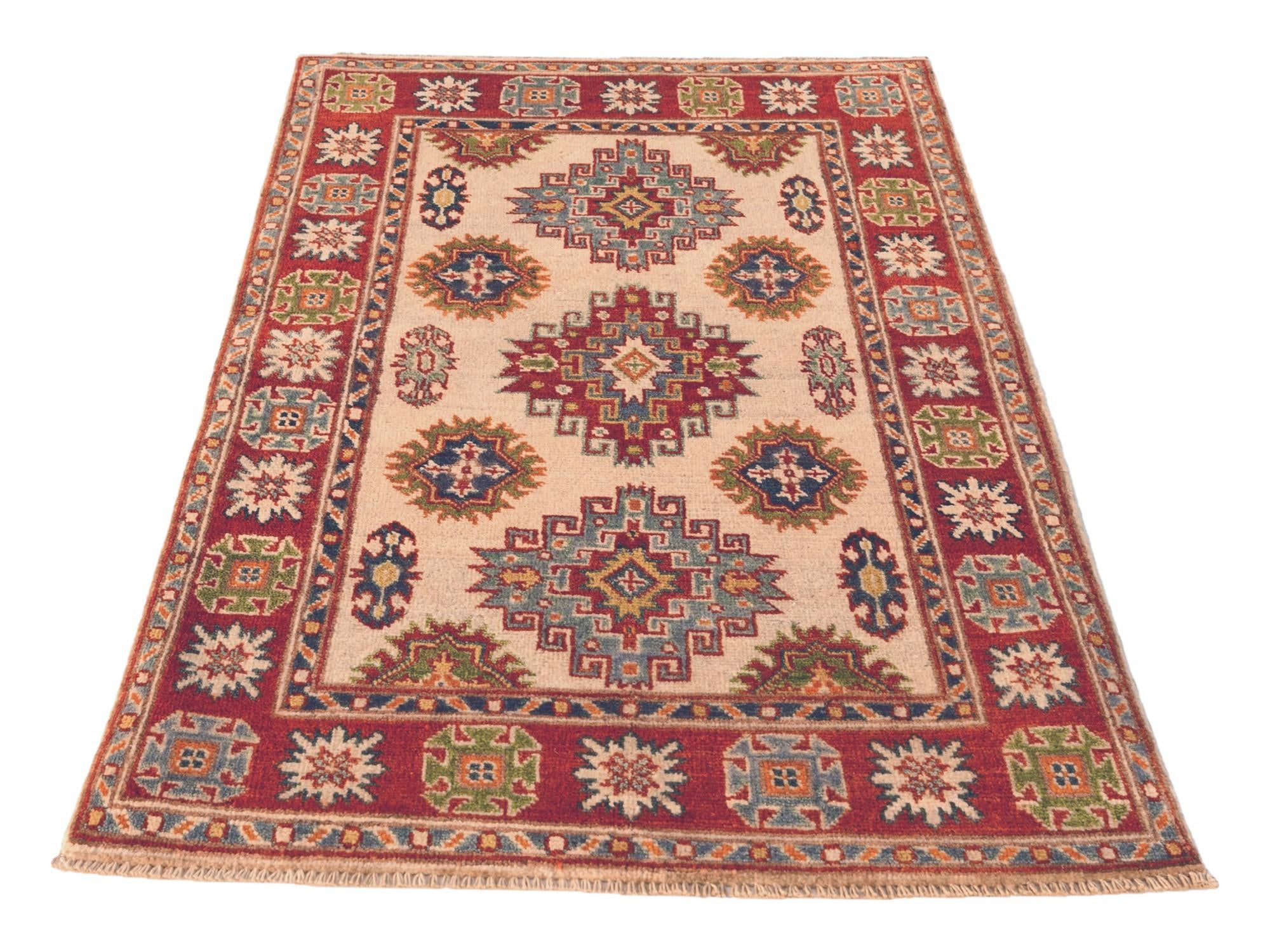 2' 7 x 4' 1 Hand Knotted Kazak Rug
