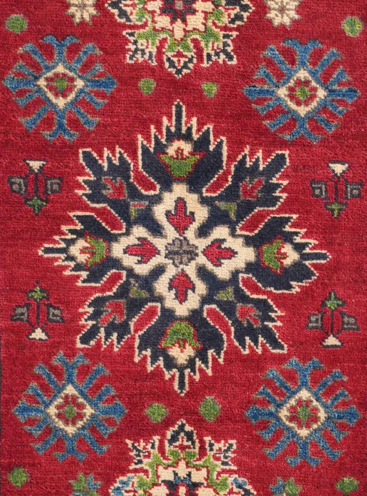 2' 8 x 4' 1 Hand Knotted Kazak Rug