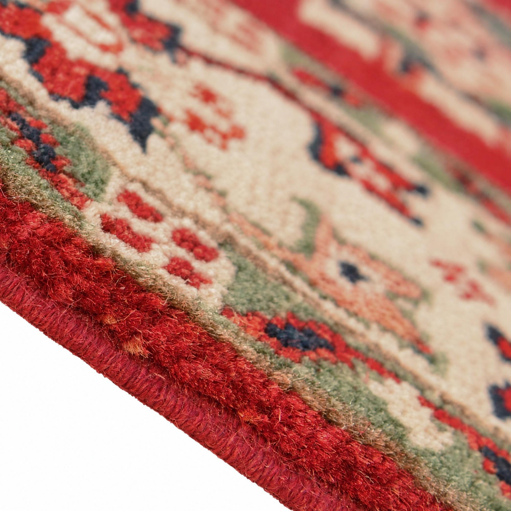 105cm x 145cm Hand Knotted Kazak Rug