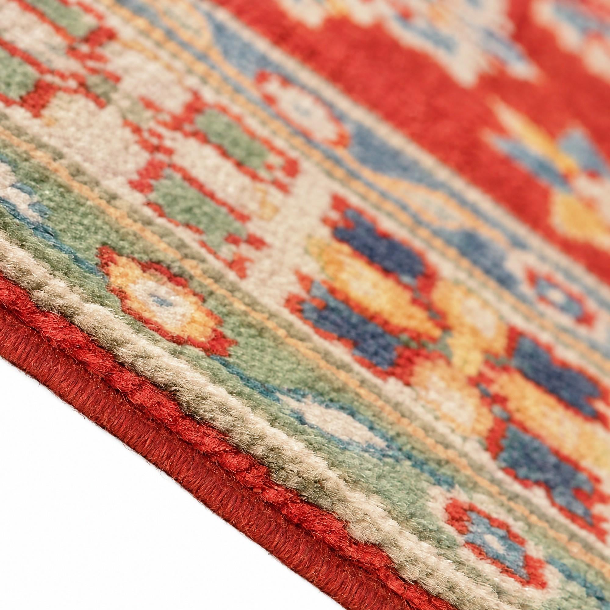 95cm x 150cm Hand Knotted Kazak Rug