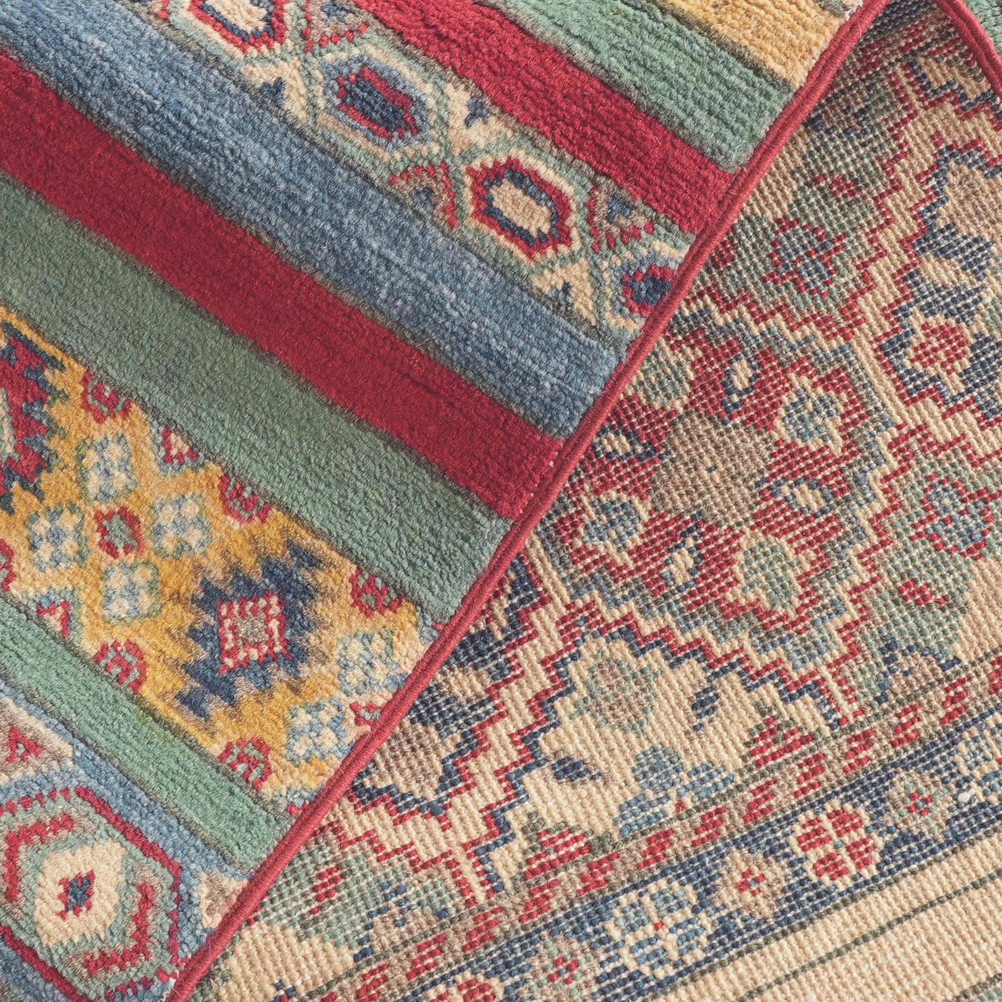 4' 10 x 6' 11 Hand Knotted Kazak Rug