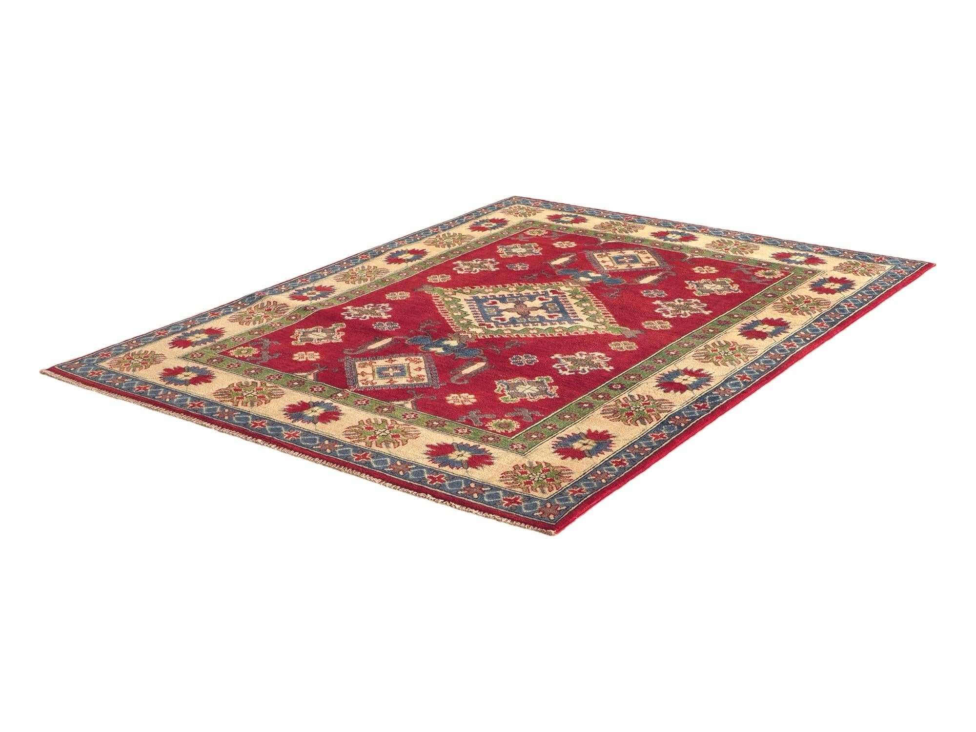 5' x 6' 6 Hand Knotted Kazak Rug