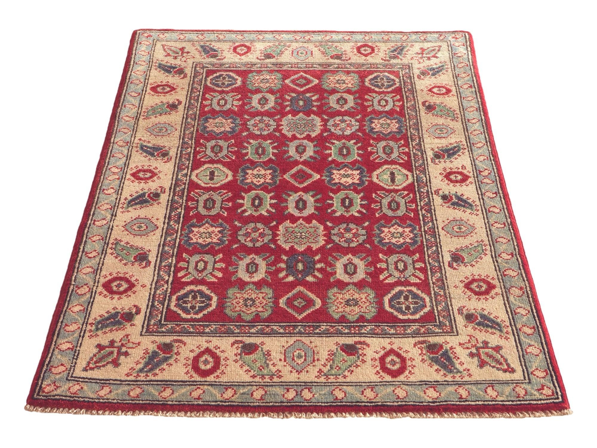 85cm x 125cm Hand Knotted Kazak Rug