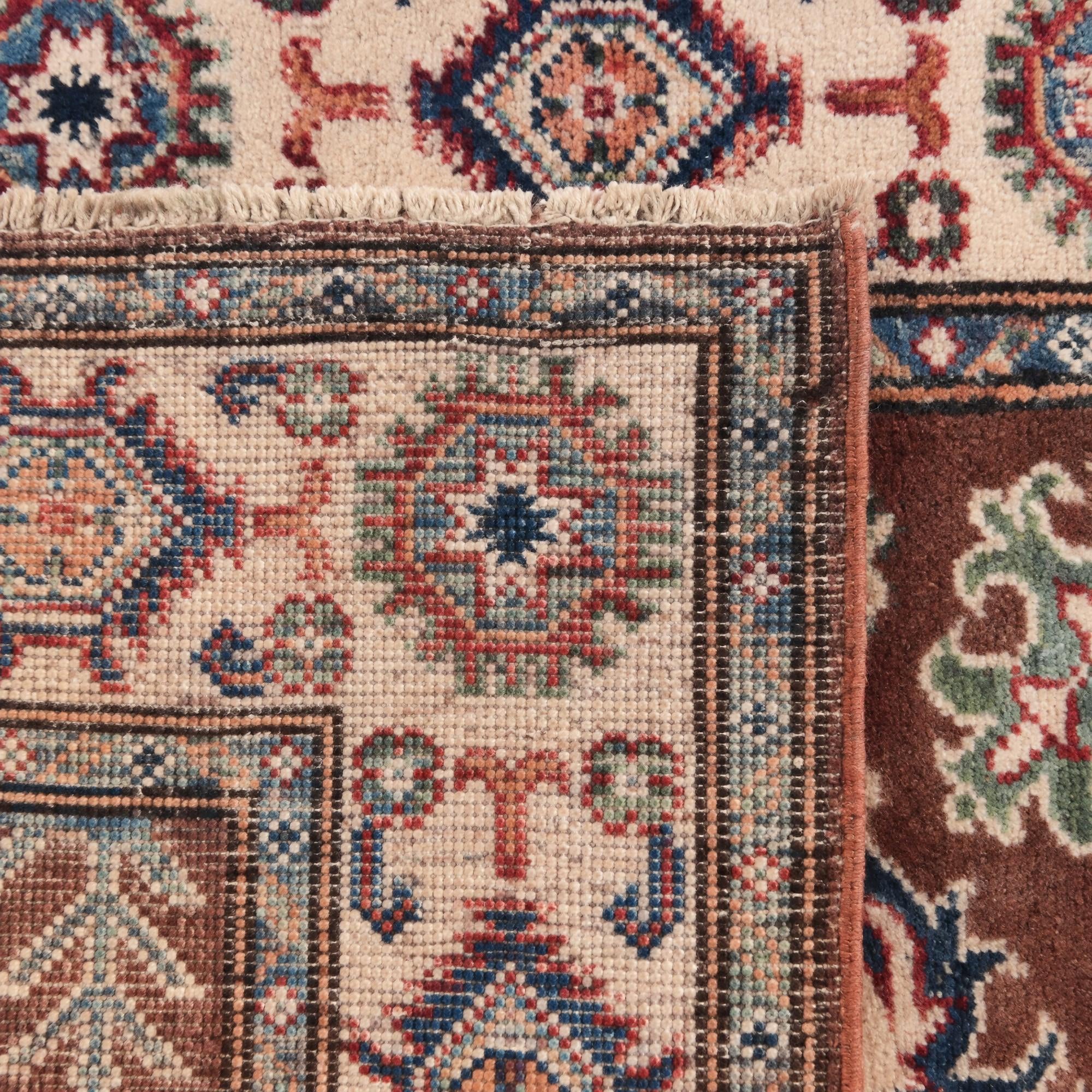 80cm x 120cm Hand Knotted Kazak Rug