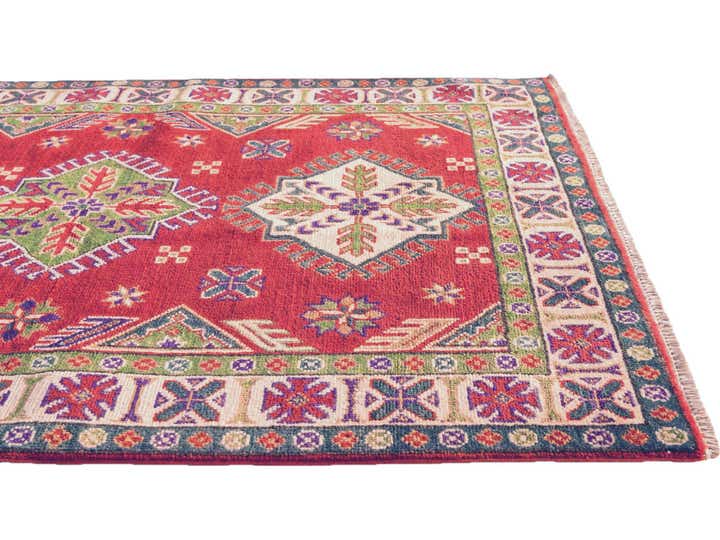 3' 4 x 5' 1 Hand Knotted Kazak Rug