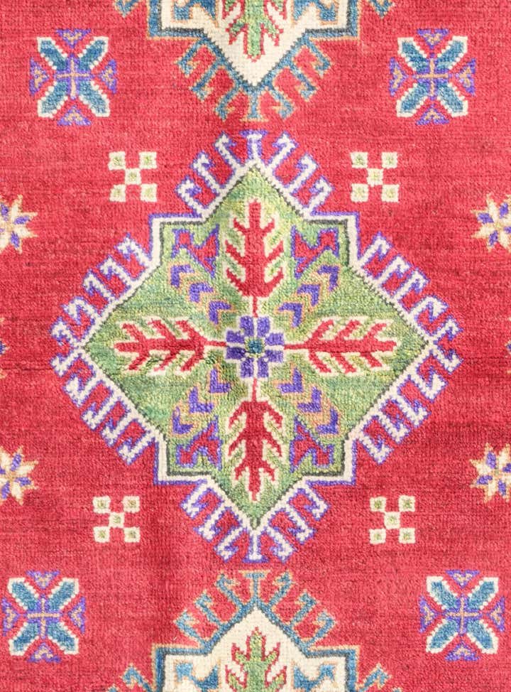 3' 4 x 5' 1 Hand Knotted Kazak Rug