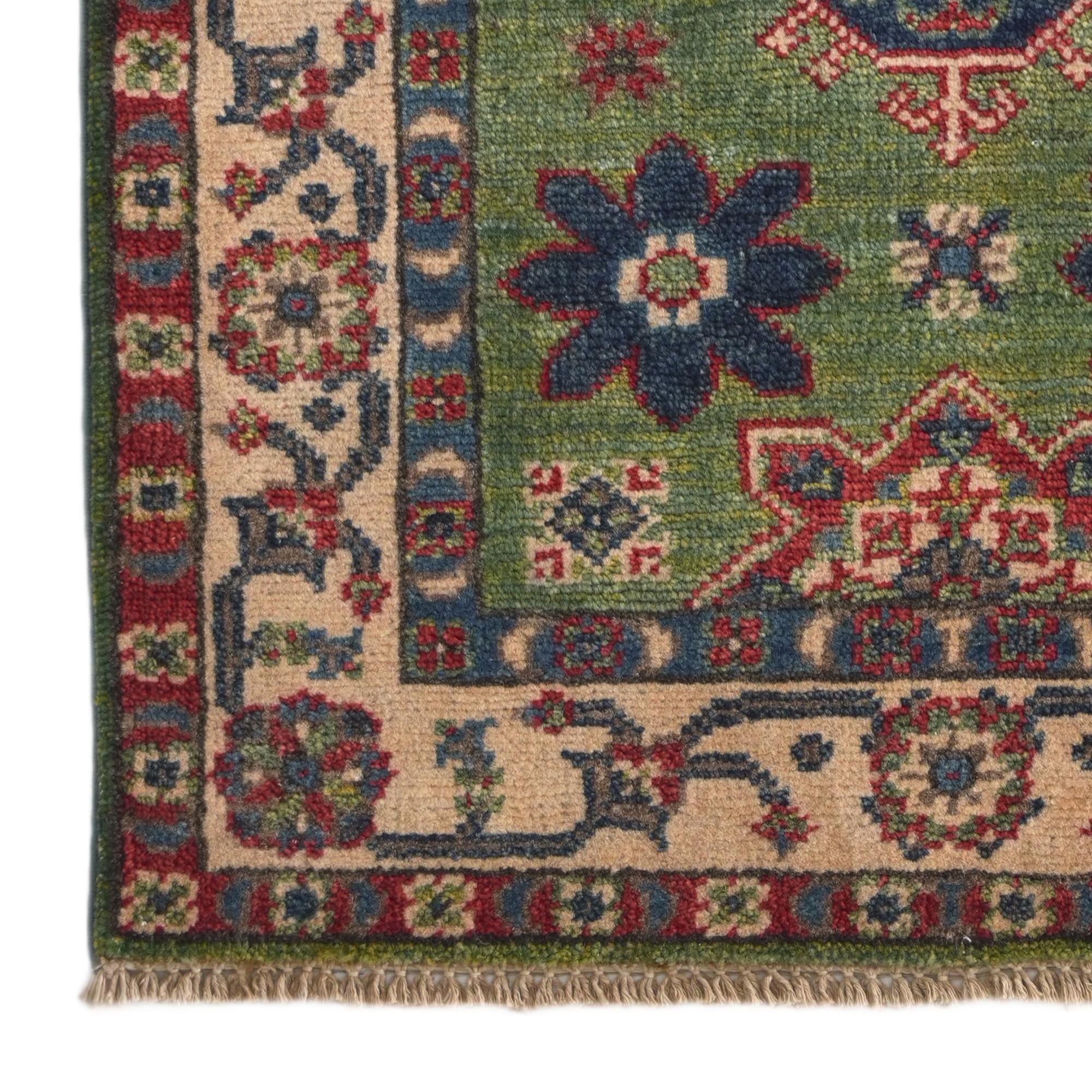 65cm x 85cm Hand Knotted Kazak Rug