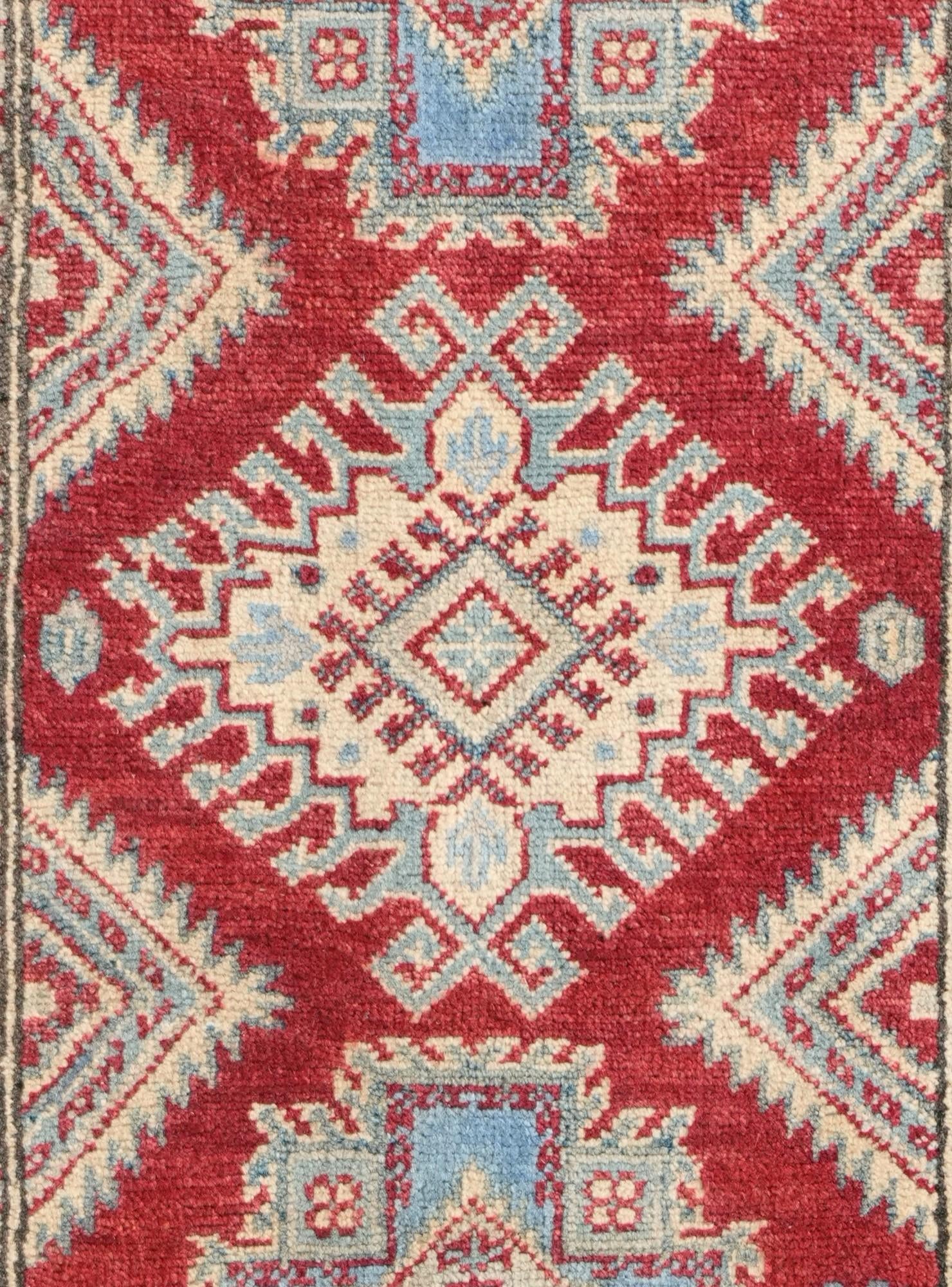 2' 8 x 4' 1 Hand Knotted Kazak Rug