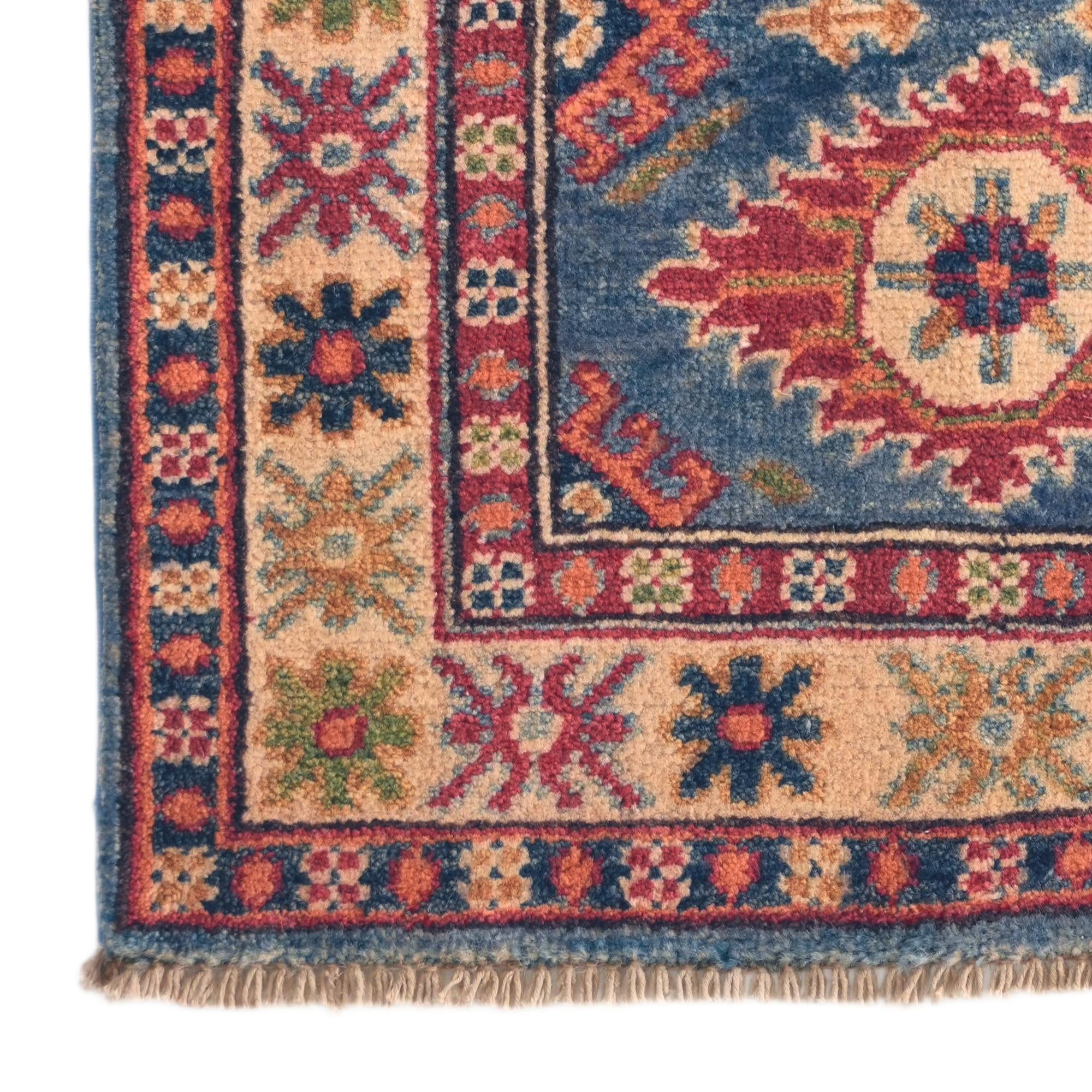 2' 1 x 2' 10 Hand Knotted Kazak Rug