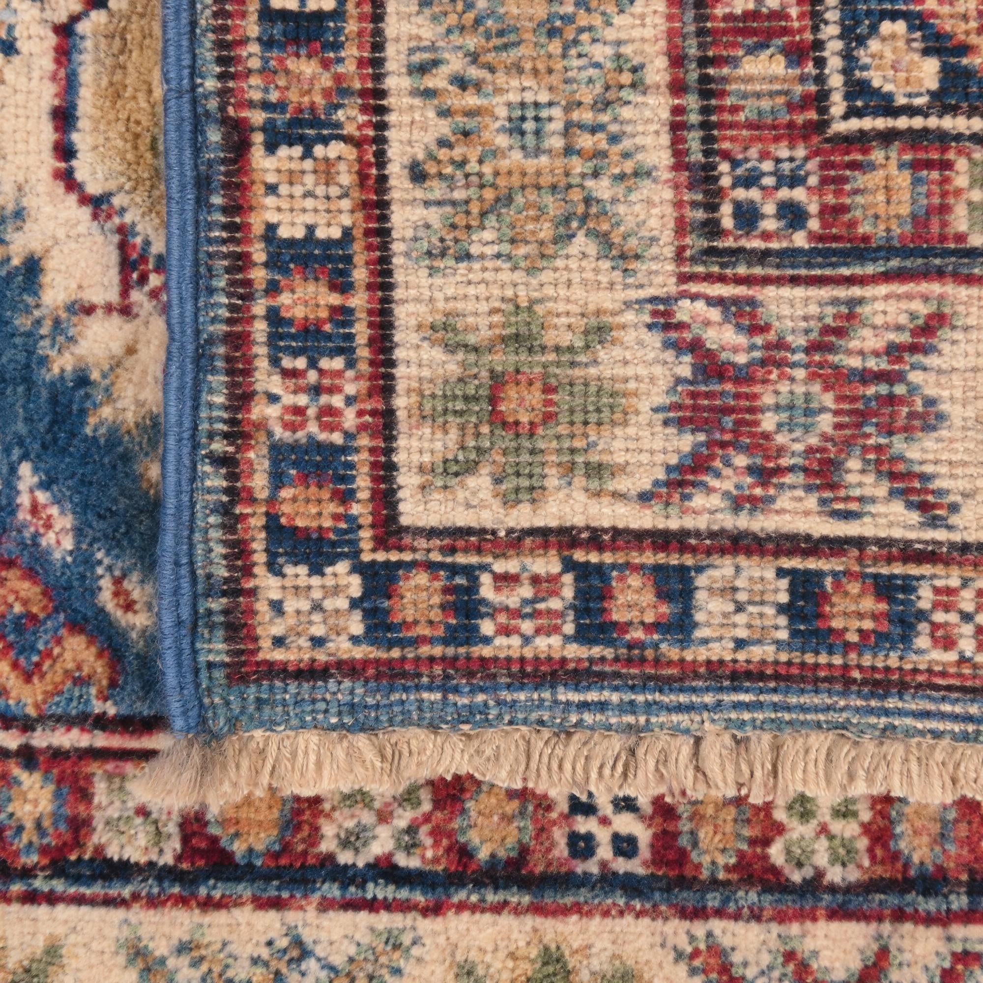 Detail image 12 of 12: 2' 1 x 2' 10 Hand Knotted Kazak Rug