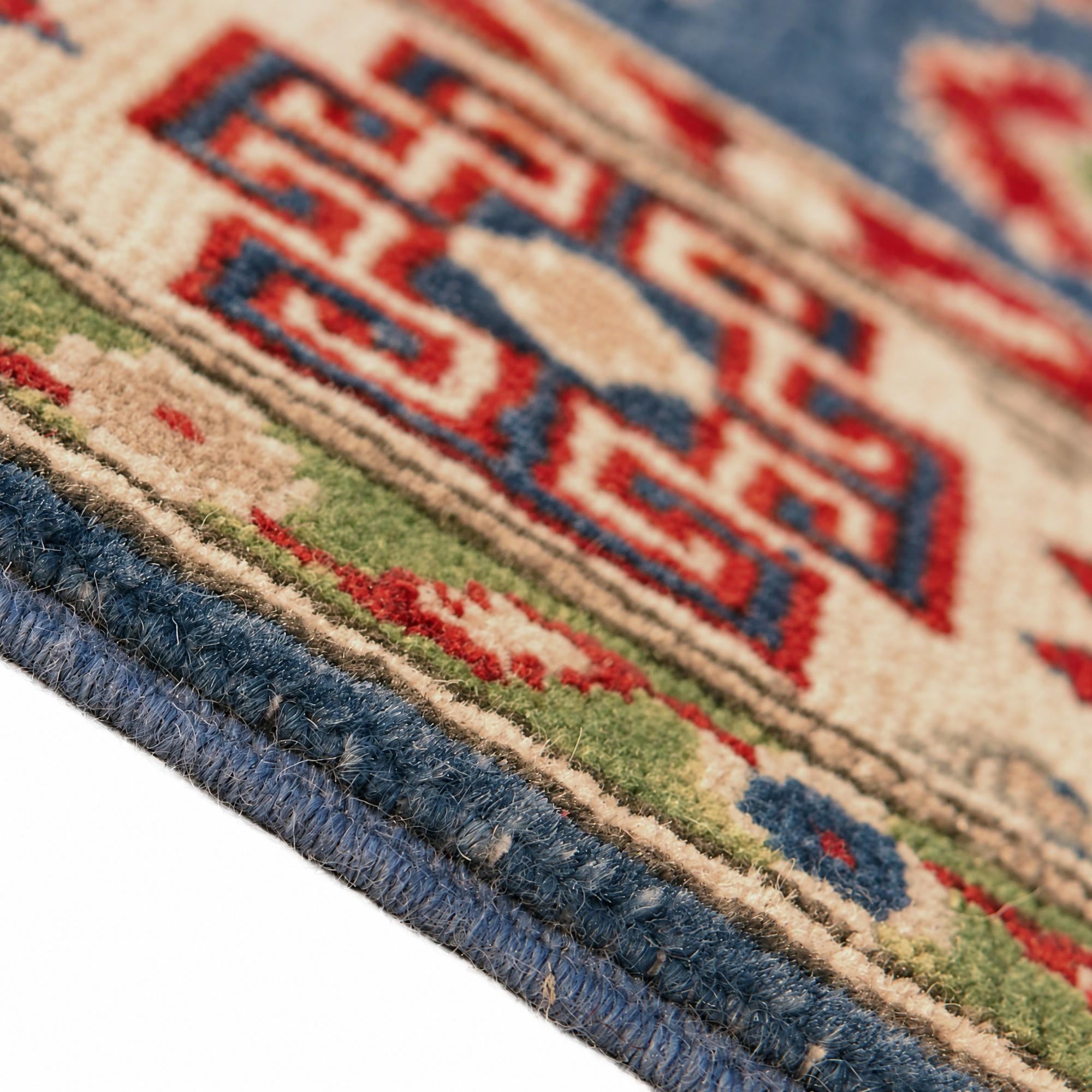 95cm x 150cm Hand Knotted Kazak Rug