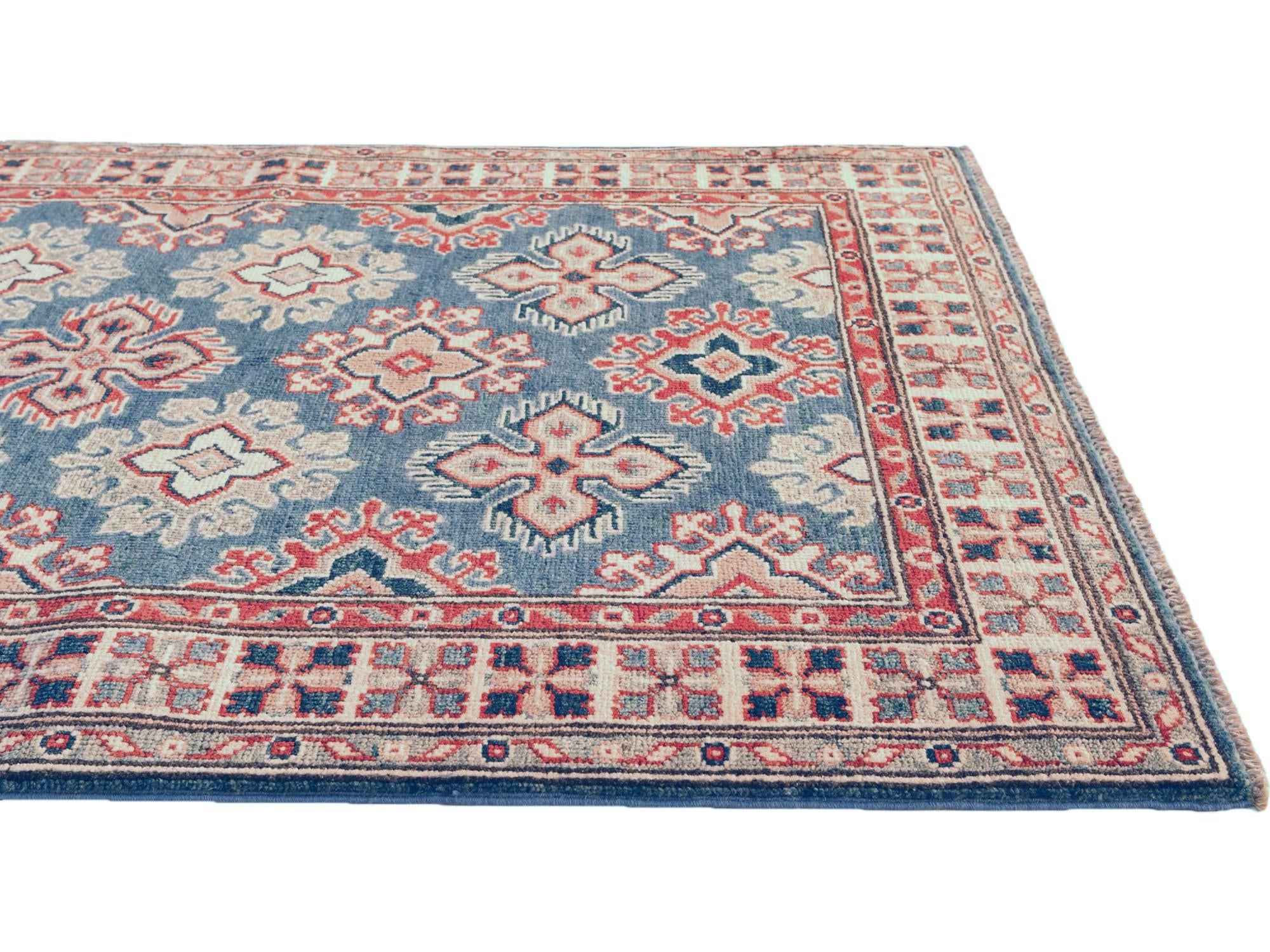 100cm x 155cm Hand Knotted Kazak Rug