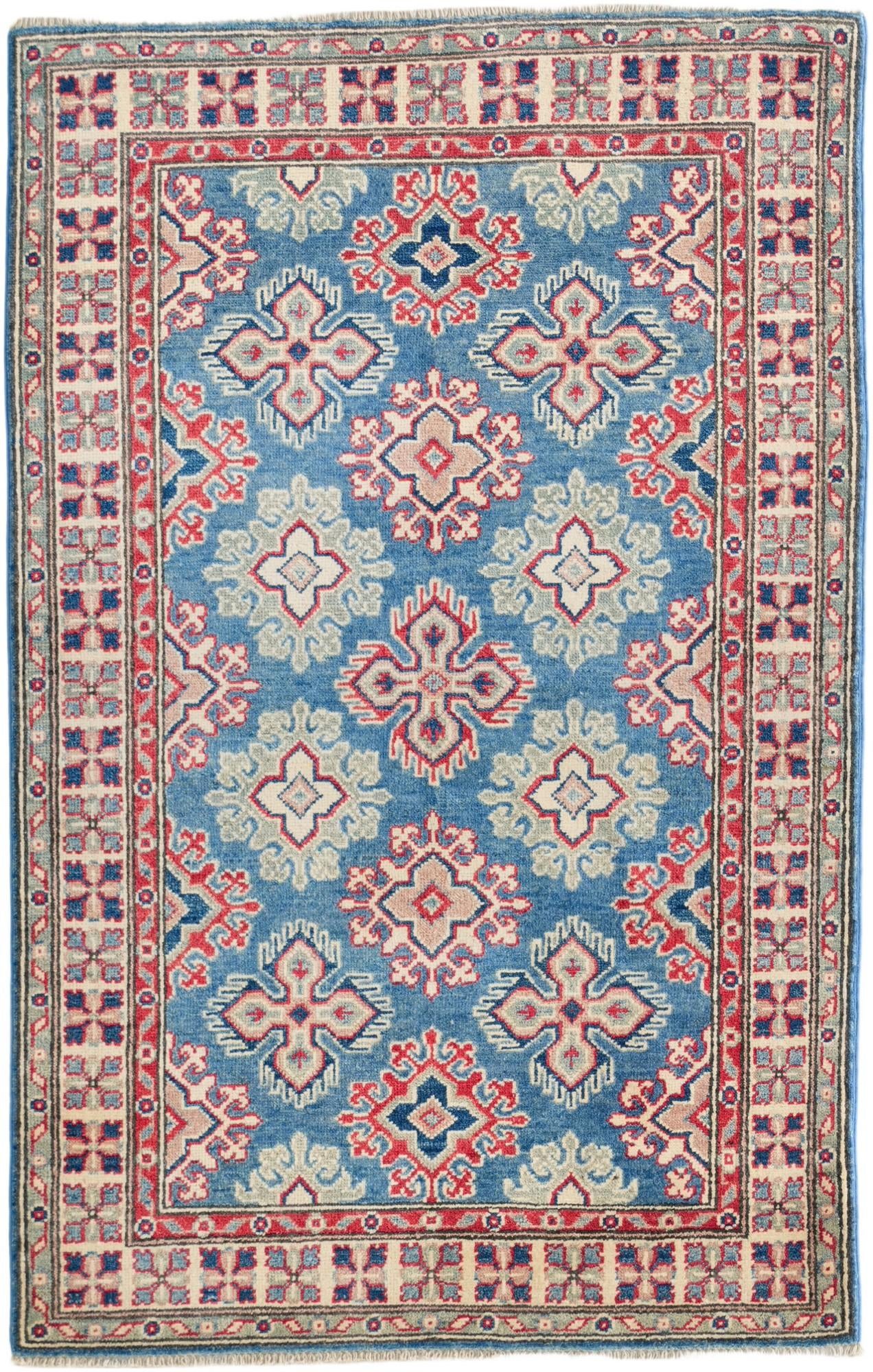 3' 3 x 5' 1 Hand Knotted Kazak Rug