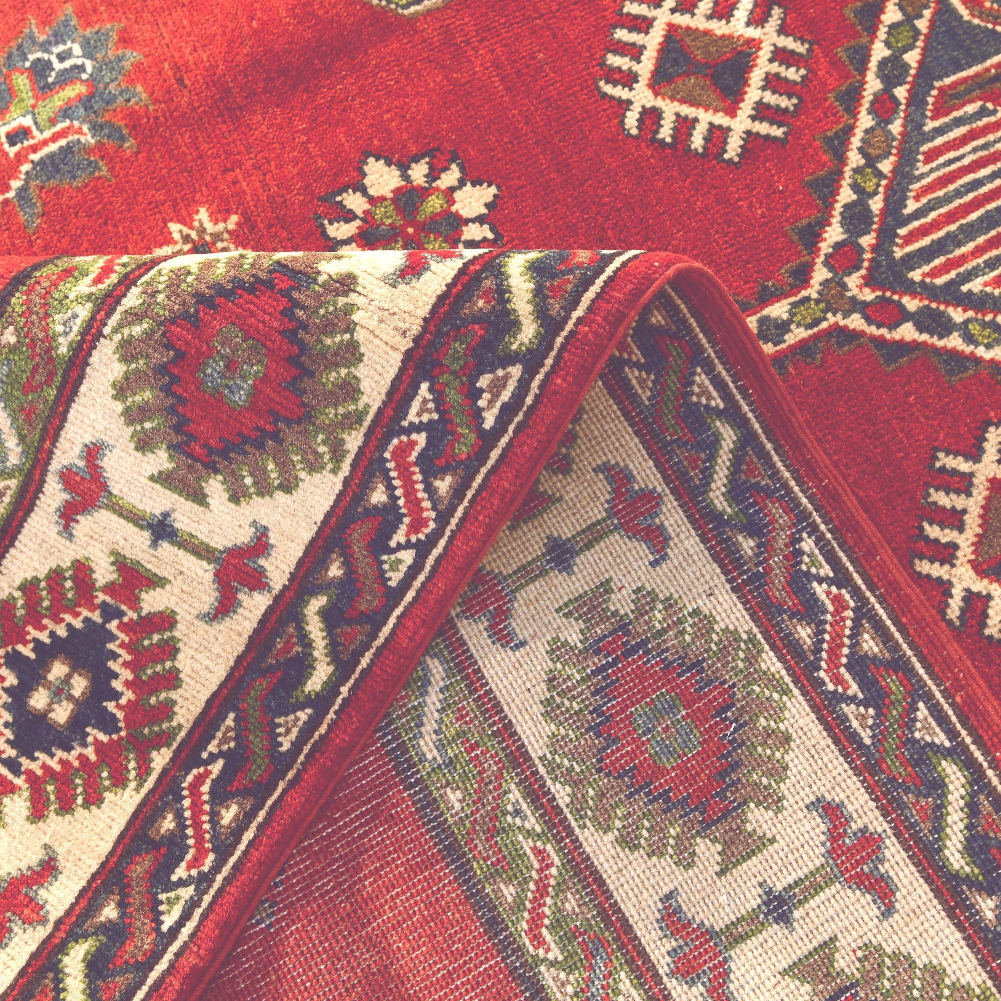 6' 2 x 9' 2 Hand Knotted Kazak Rug