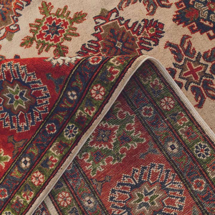 8' x 9' 9 Hand Knotted Kazak Rug