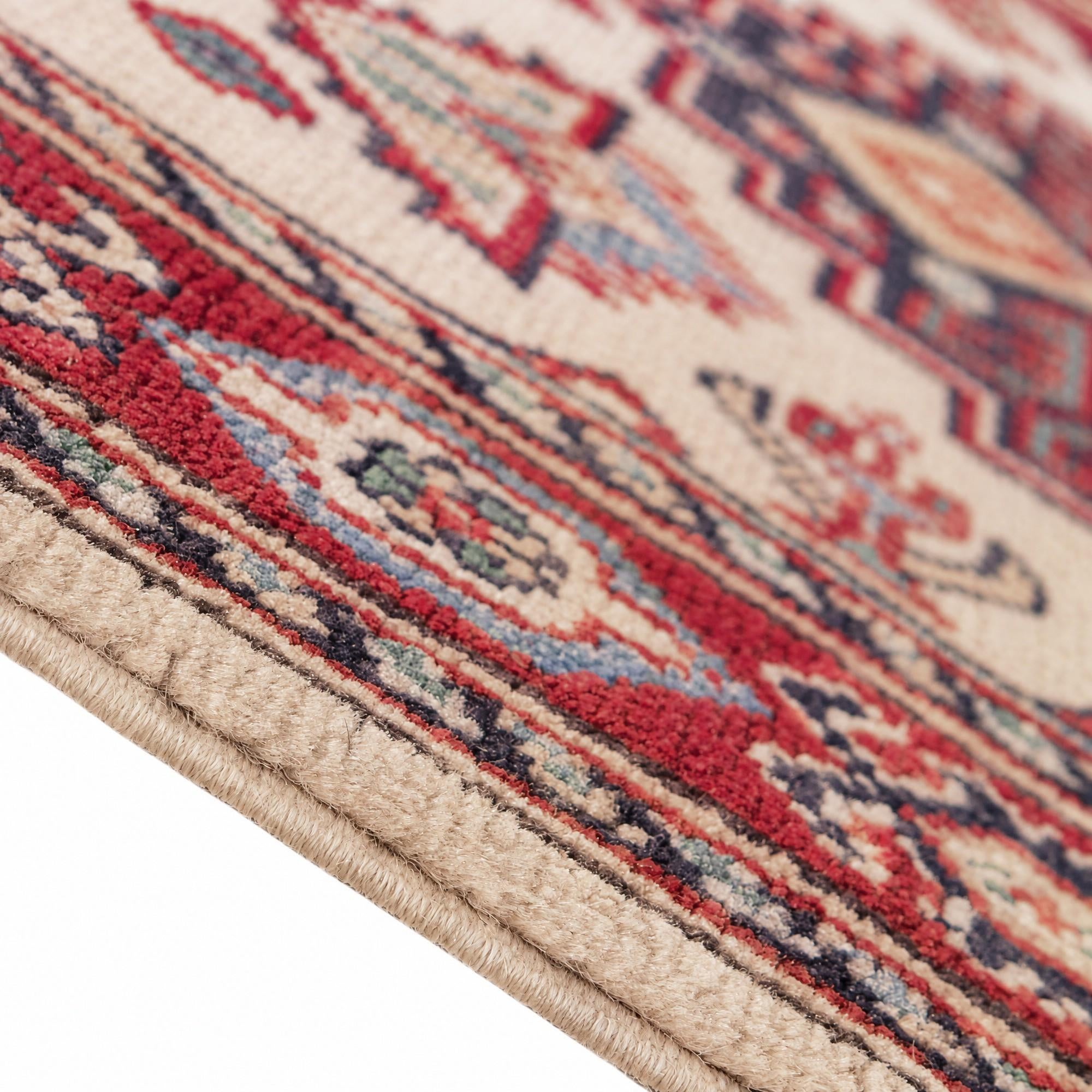 80cm x 125cm Hand Knotted Kazak Rug