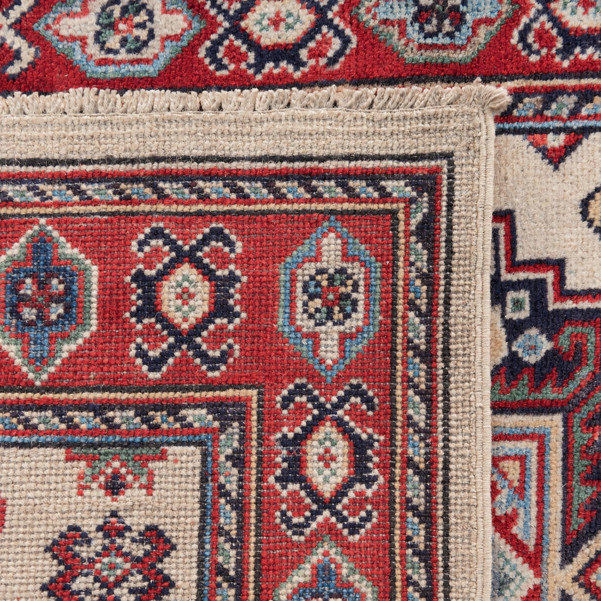 80cm x 125cm Hand Knotted Kazak Rug