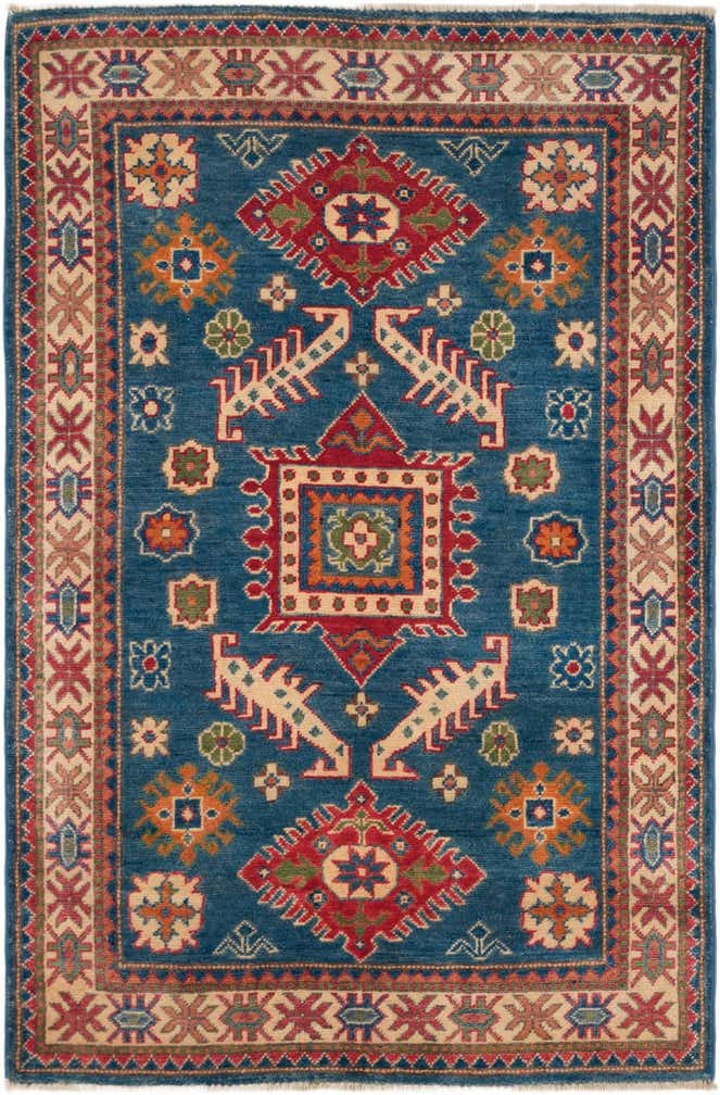 100cm x 155cm Hand Knotted Kazak Rug