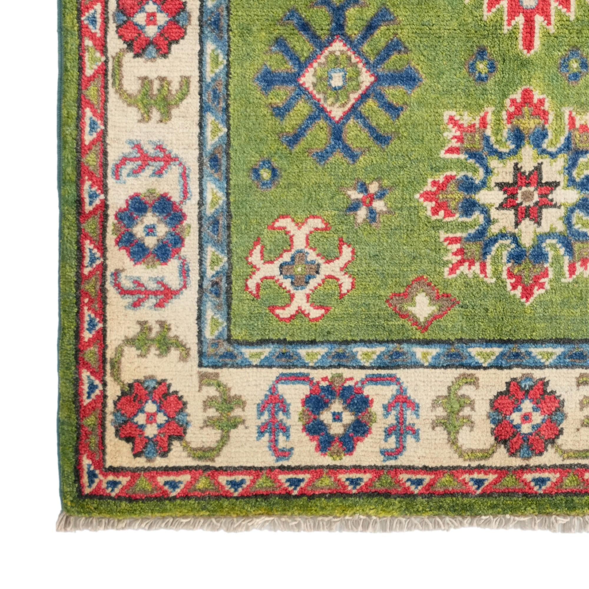 85cm x 130cm Handgeknüpft Kazak Teppich