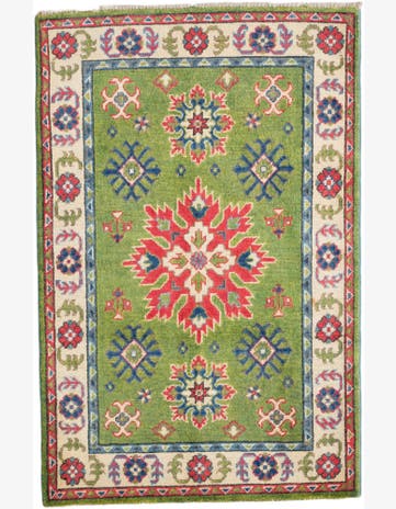 2' 9 x 4' 2 Hand Knotted Kazak Rug